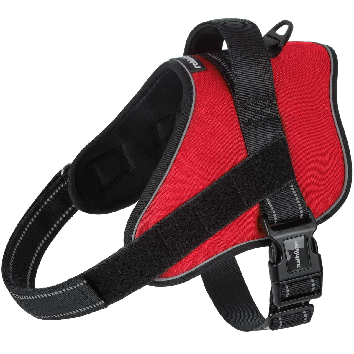Rabbitgoo Dog Harness Medium Sized, No Pull No Choke Pet Vest, Easy Wearing With One Buckle, Adjustable Reflective Harness Buddy