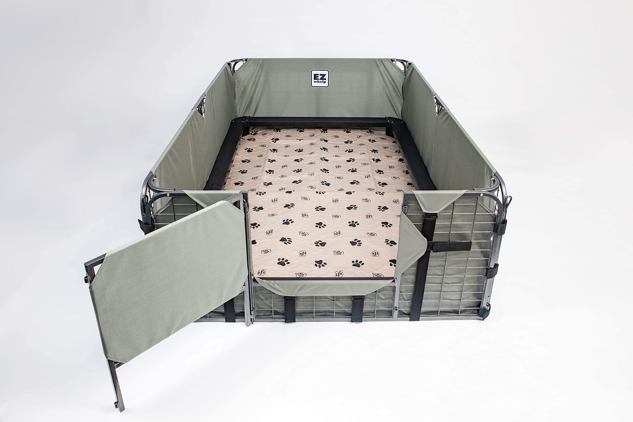 Ezwhelp Reusable Dog Pee Pads, Washable Waterproof Mats For Potty Training Or Whelping Pads, Puppy Pad With Rounded Corners, 36X48 Inch, 2 Pack