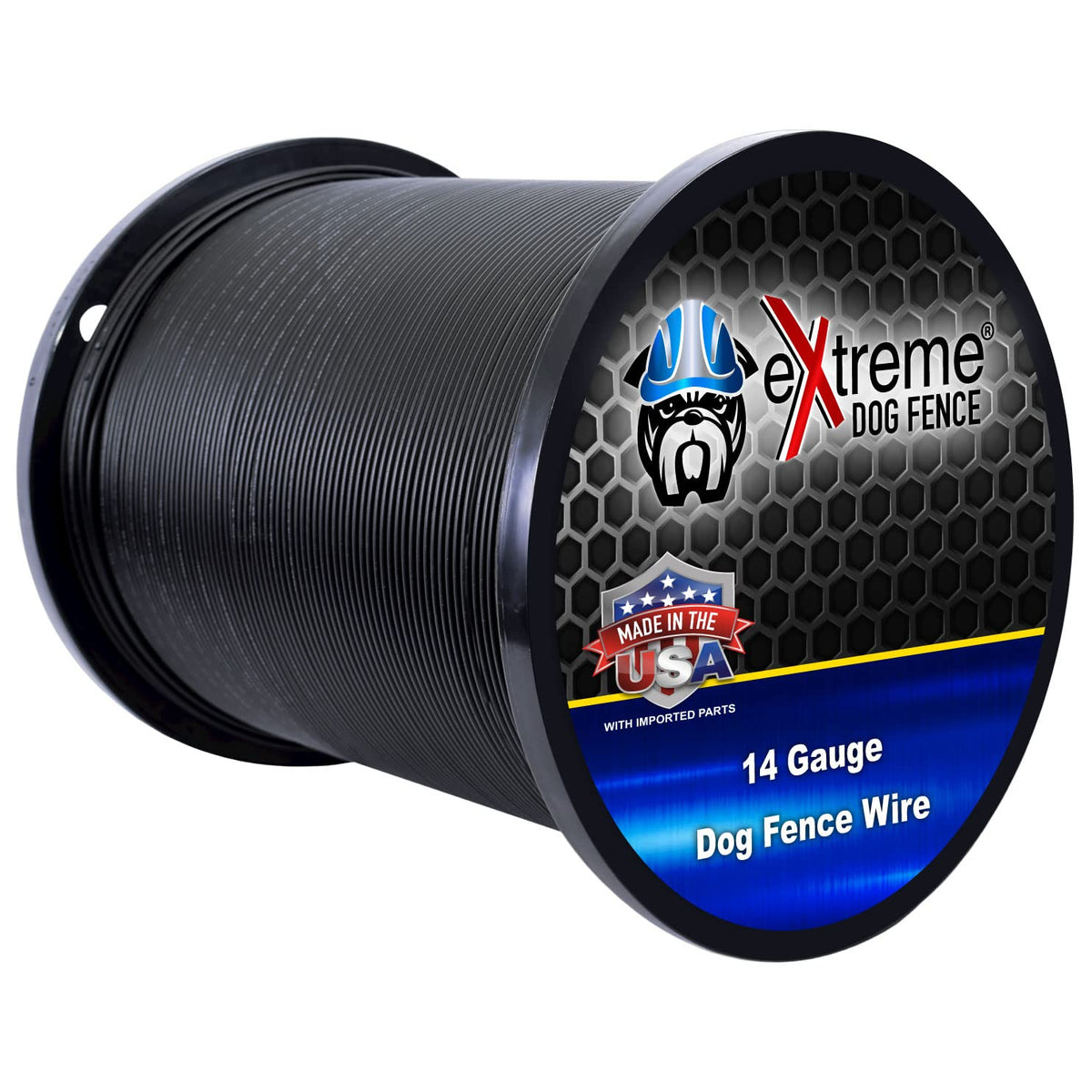 Universally Compatible Underground Fence Wire - 1000 Feet Of 14 Gauge Dog Fence Wire For All Models Of In-Ground Electric Dog Fe