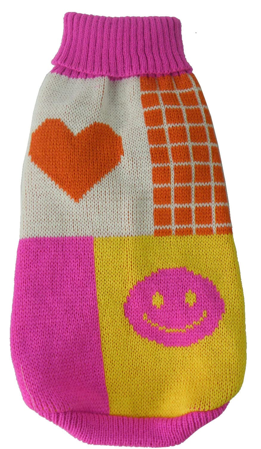 Pet Life  Lovable-Bark Pet Sweater - Designer Dog Sweater with Turtle Neck - Winter Dog Clothes Designed to Keep Warm