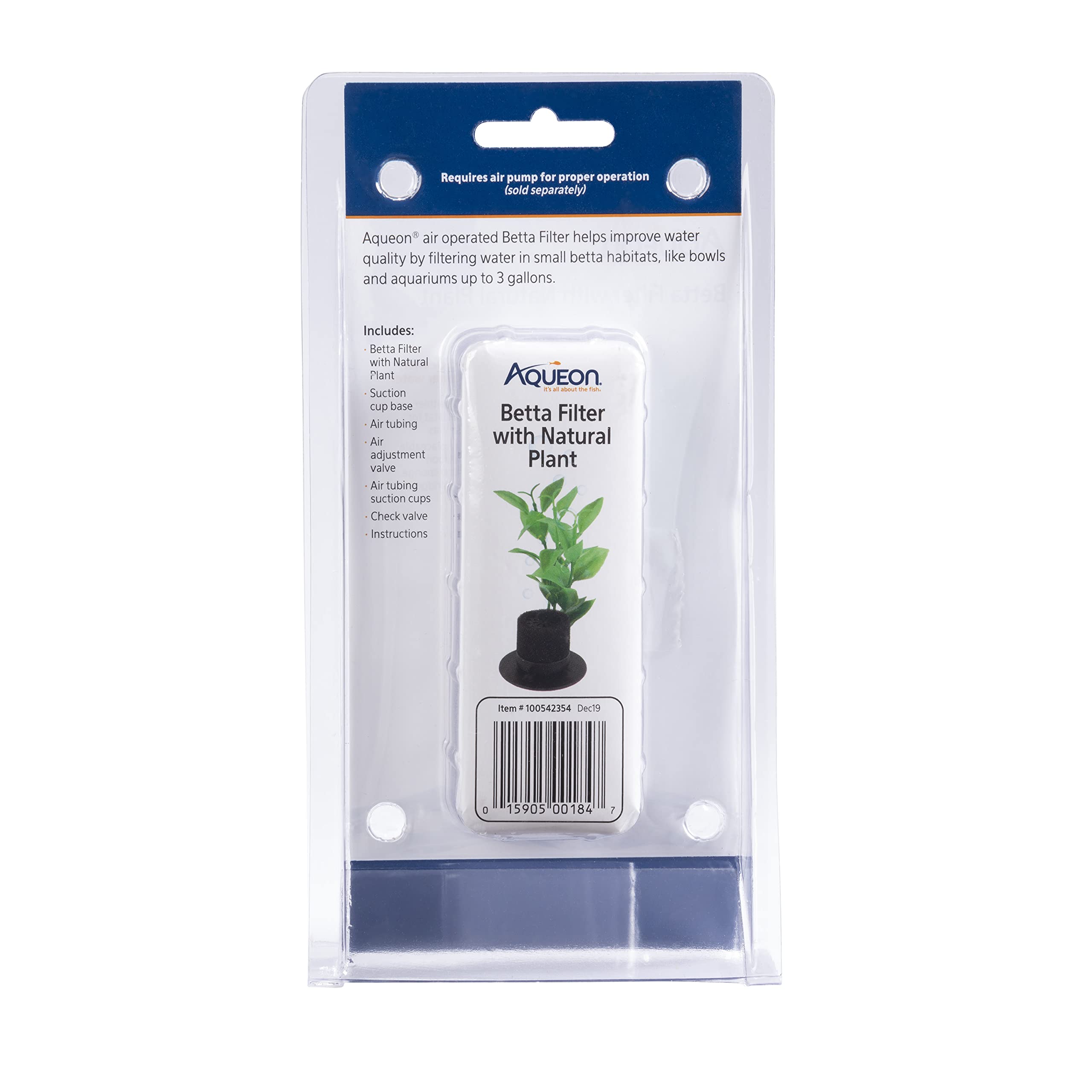 Aqueon Betta Filters Natural Plant One Size