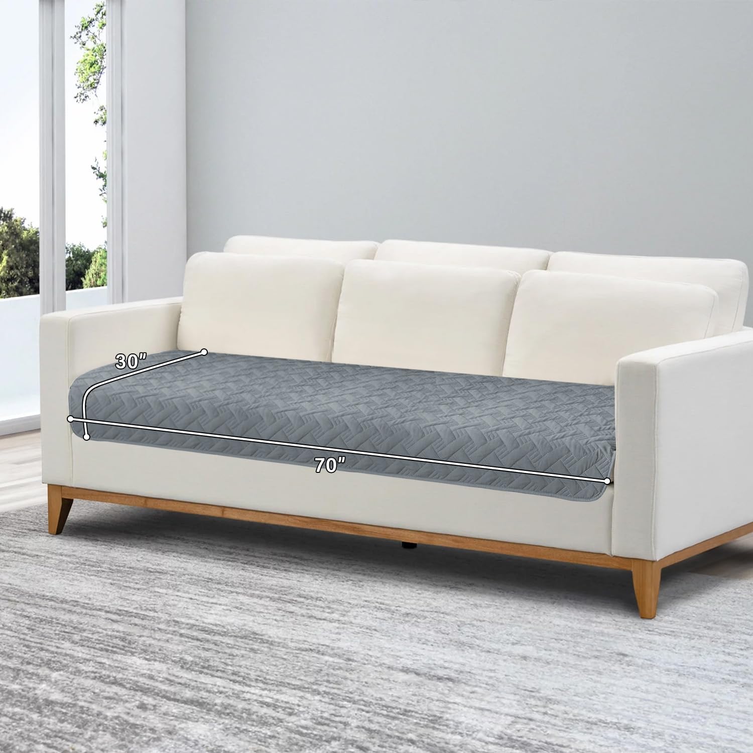 Dog Bed Cover For Pets - 30X70 Inches Blankets Rug Pads For Couch Protection Waterproof Bed Covers Dog Blanket Furniture Protect