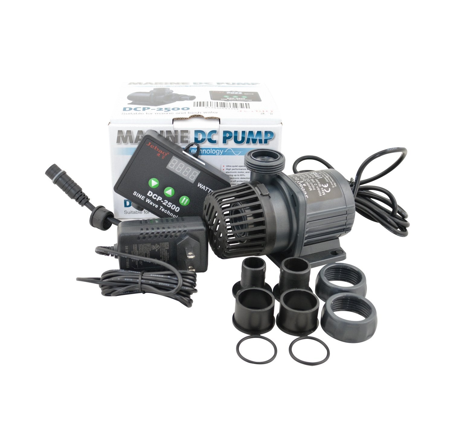 Jebao DCP Sine Wave Water Return Pump - DCP-15000, Copper, No Copper Components