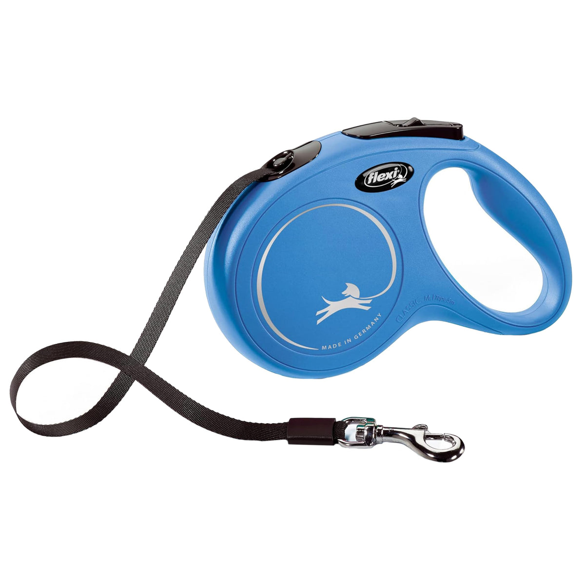 Flexi New Classic Leash, Blue, Medium, 25 Kg, Blue