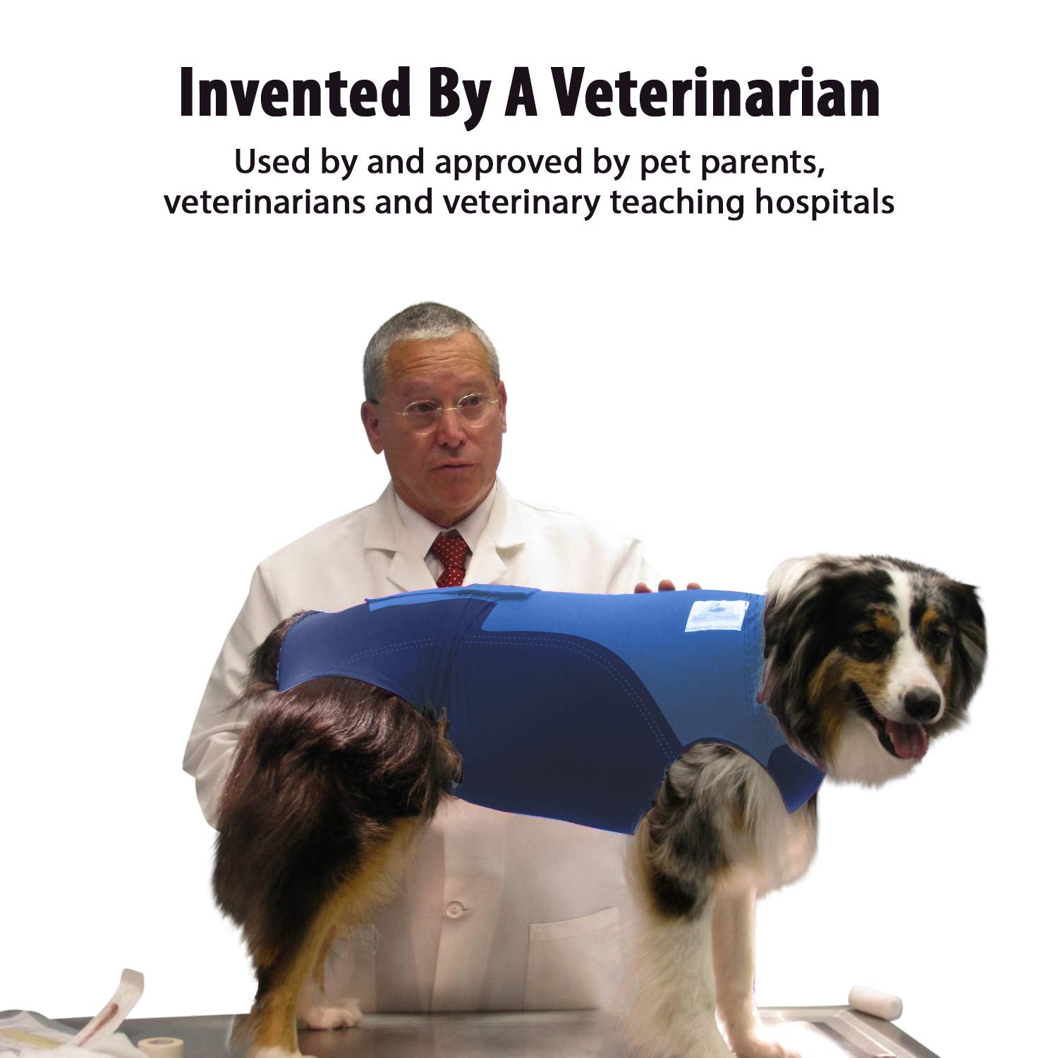 SurgiSnuggly Covers Disposable Dog Diapers Male Or Female Dogs, Holds Largwe Dog Wraps in Place Snuggly for Heat Cycle and Bette