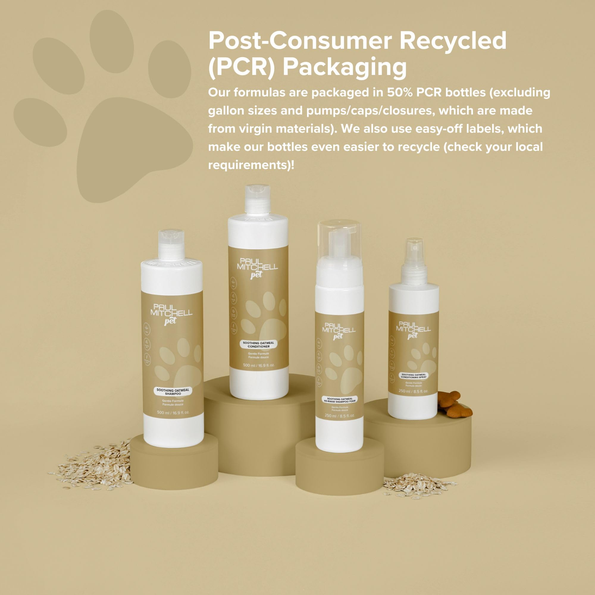 Paul Mitchell Pet Soothing Oatmeal Conditioning Spray, Gentle Formula, 8.5 fl. oz.