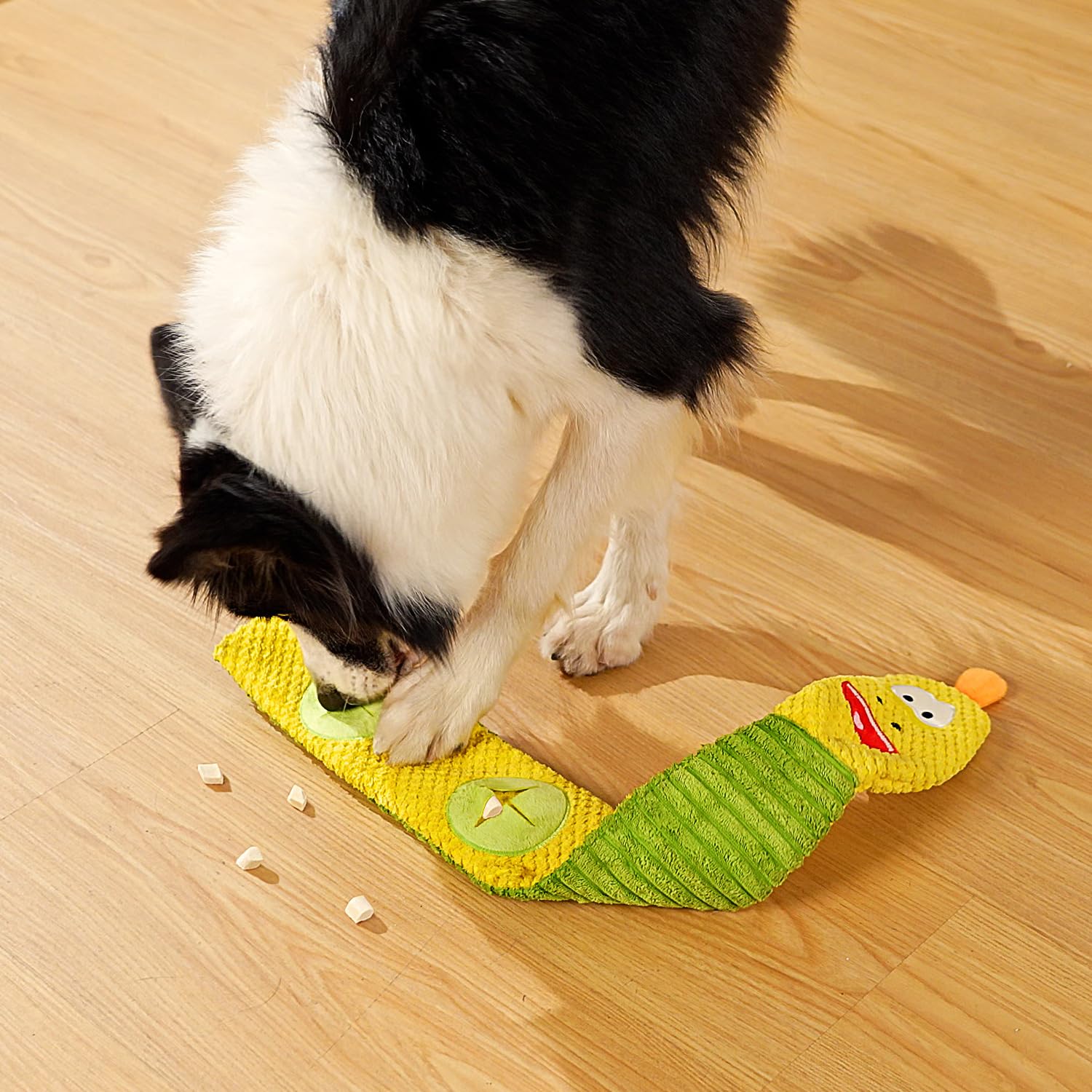 Sedioso Dog Toy Pack for Large Dogs, (3-Pack) Stuffless Dog Toys for Aggressive Chewers, Extra Long Durable Squeaky Dog Toy, Dog