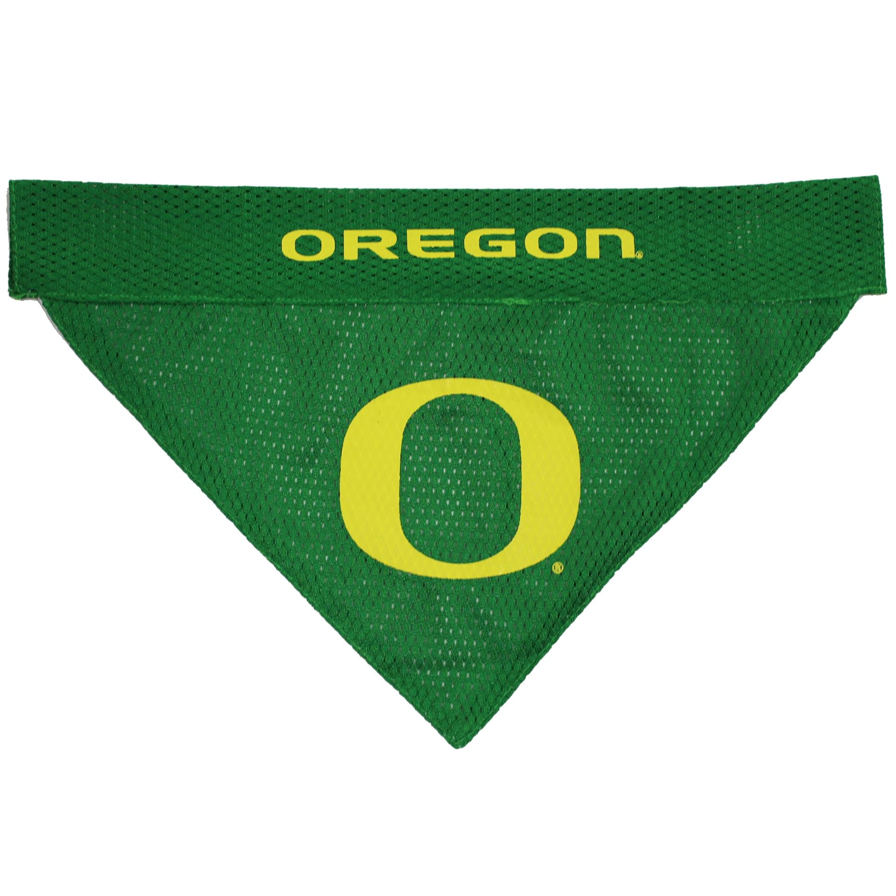 Pets First Collegiate Pet Accessories, Reversible Bandana, Oregon Ducks, Small/Medium
