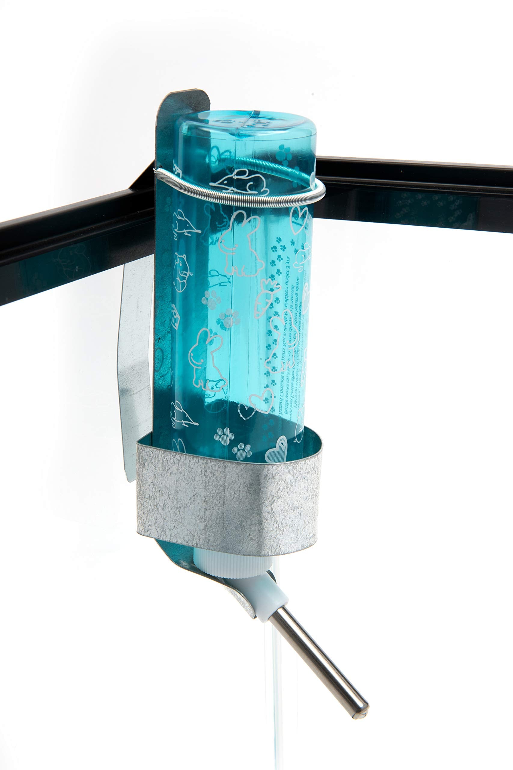 Lixit Wire and Aquarium Cage Water Bottle Chew Guard for Guinea Pigs, Rats, Rabbits, Ferrets Hamsters and Other Small Animals. (