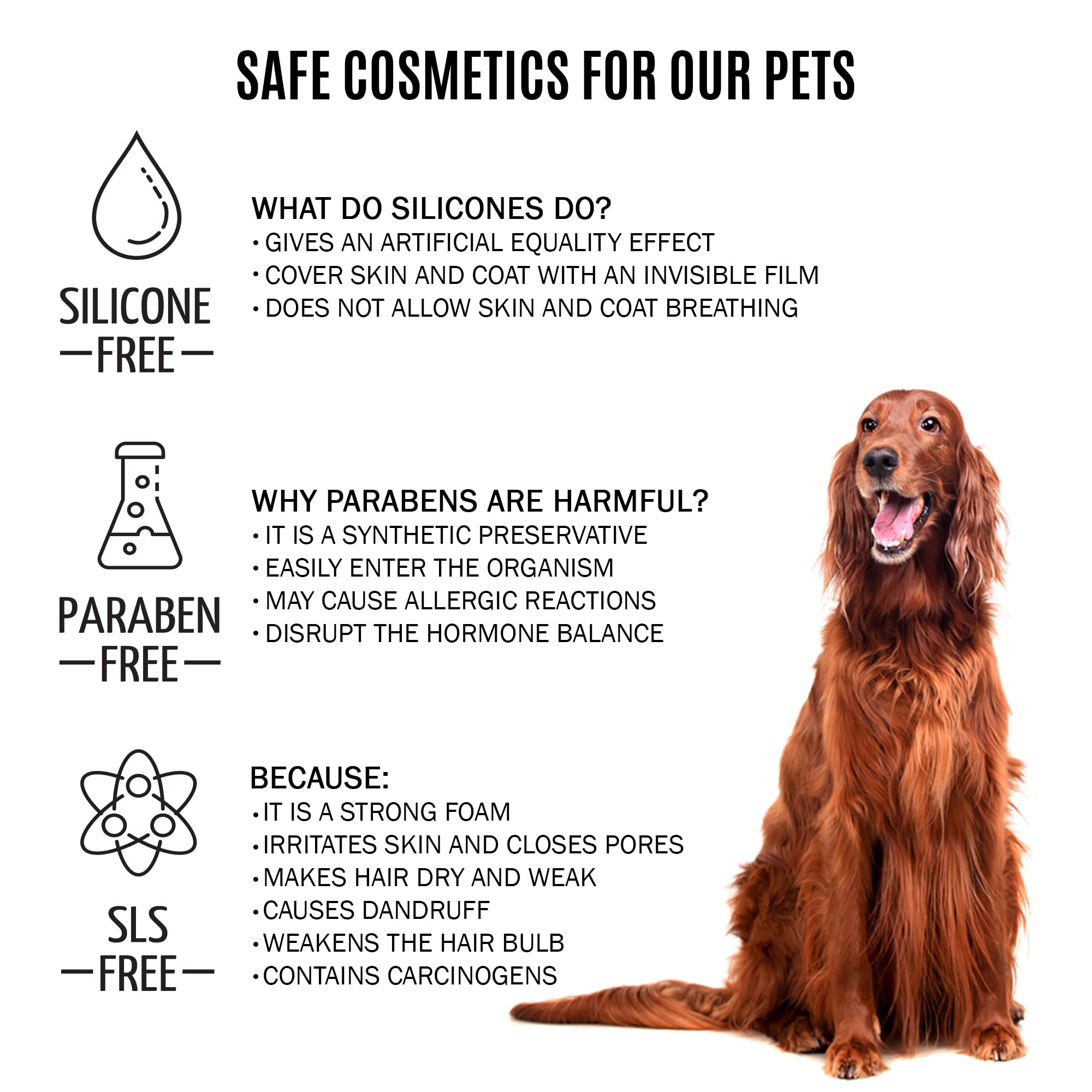 Tauro Pro Line Pure Nature Herbal Detox Deep Cleansing Gentle Formula Pet Shampoo Healthy Skin & Coat Care Grooming For Dogs And