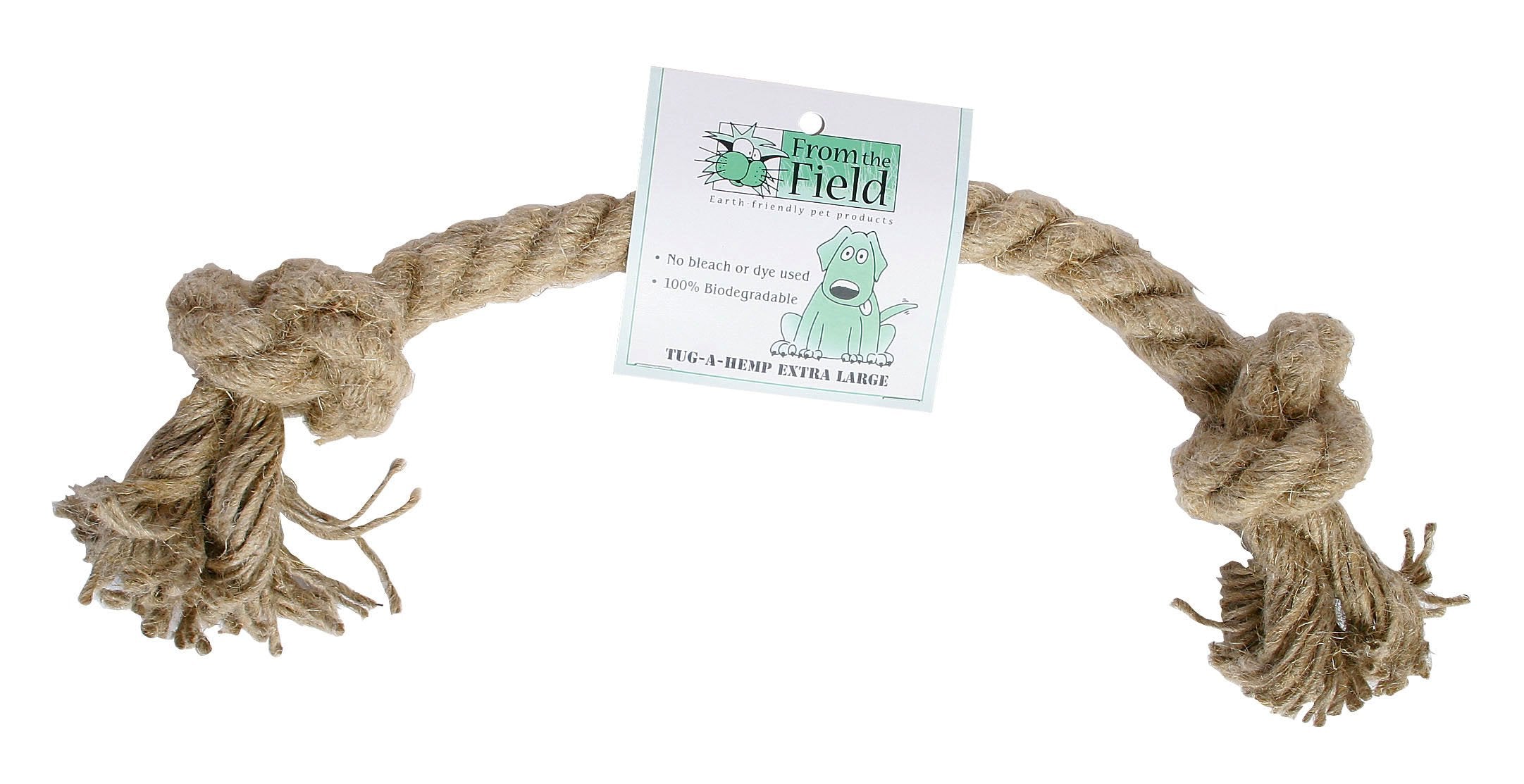 From The Field From The Field Tug-A-Hemp Extra-Large Dog Toy
