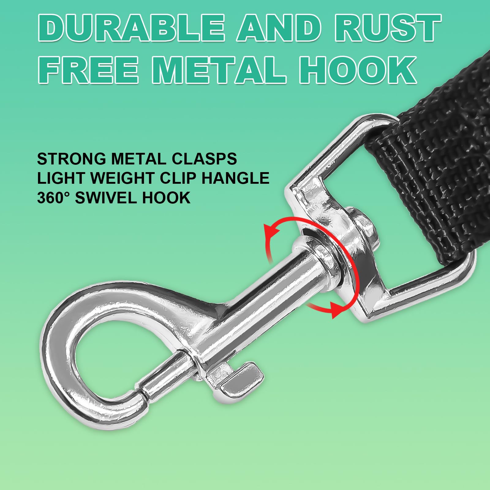 Laqibak Training Dog Leash For Small Medium Dogs, Nylon Strong Durable Long Training Leash For Dog Obedience Recall Training Agi