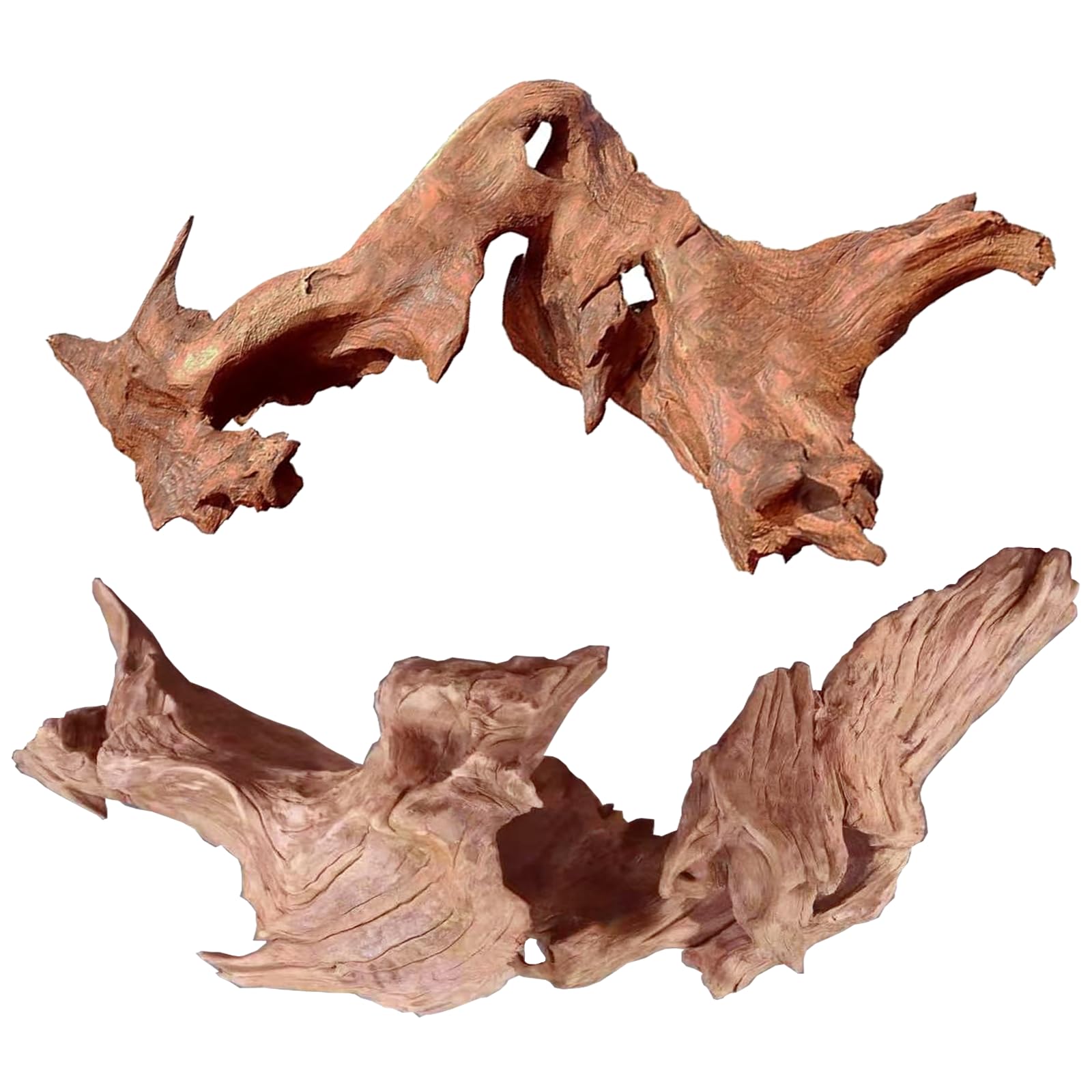 Jorewood Natural Large Aquarium Driftwood for Fish Tanks & Reptile Terrariums - Safe Fish Tank Decorations, Unique Twisted Branc