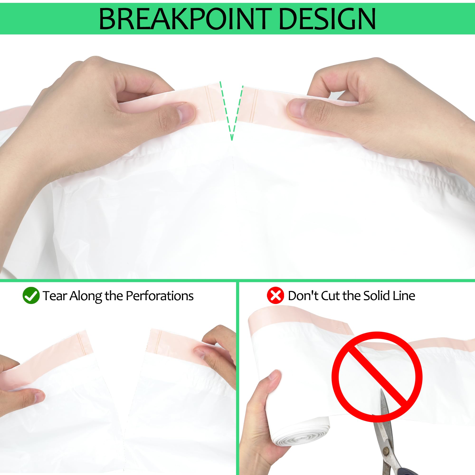 120 Count 18'' X 12.6'' Cat Litter Box Liners, Replaced Trash Bags Fit For Cat Litter Box Mw-Sc01/Mw-Sc02/Mw-Lr01,Thick Heavy Du