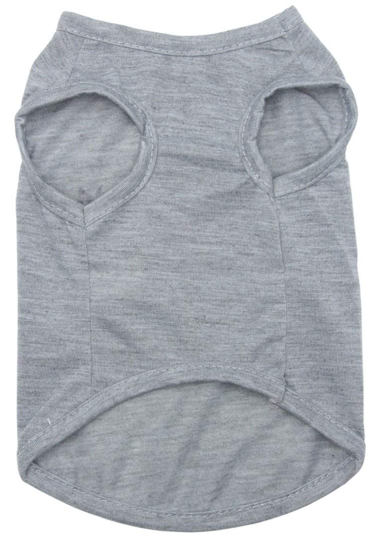 Oasis Plus Mommy'S Boy Gray Pet T-Shirt Vest Outfits Clothes For Female Male Dog Cat Rabbit