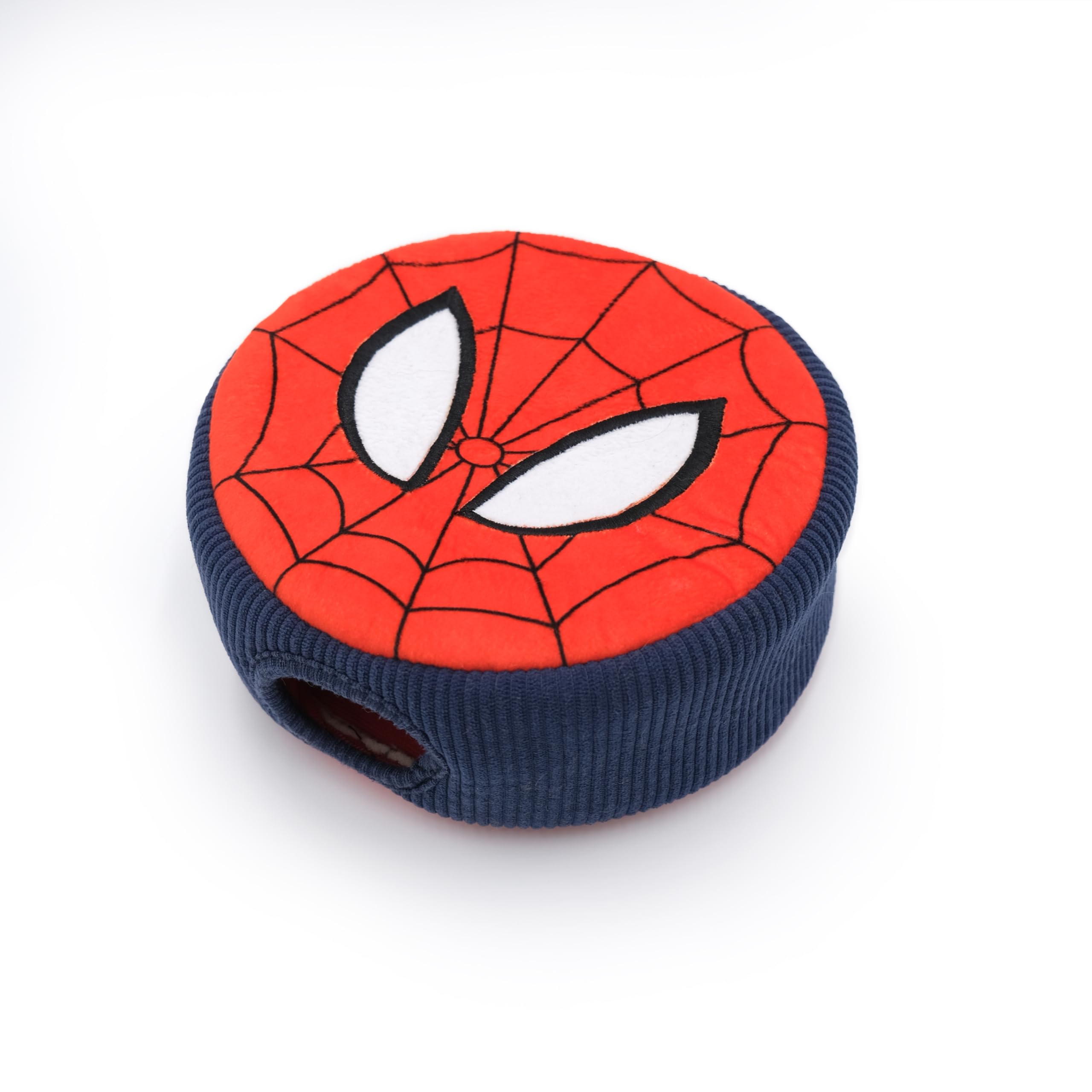 ZippyPaws Burrow Puzzle Plush Dog Toy for Small to Medium Dogs, Spider Man Color, Interactive Squeaky Toy, Model ZPC1911