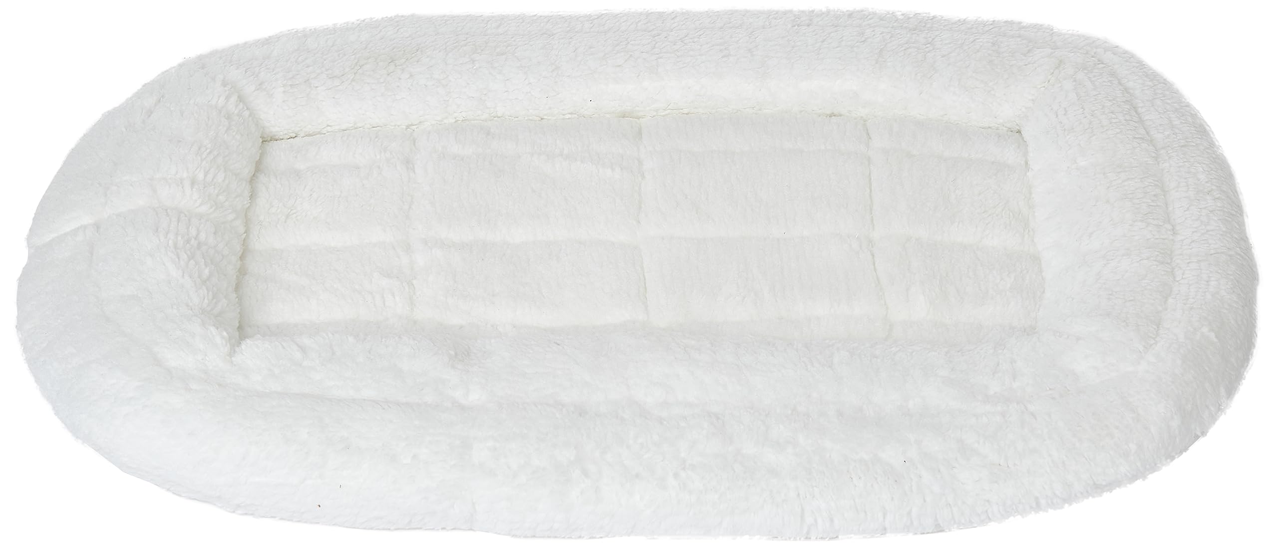 Midwest Homes For Pets Double Bolster Pet Bed | 18-Inch Dog Bed Ideal For Toy Dog Breeds & Fits 18-Inch Long Dog Crates