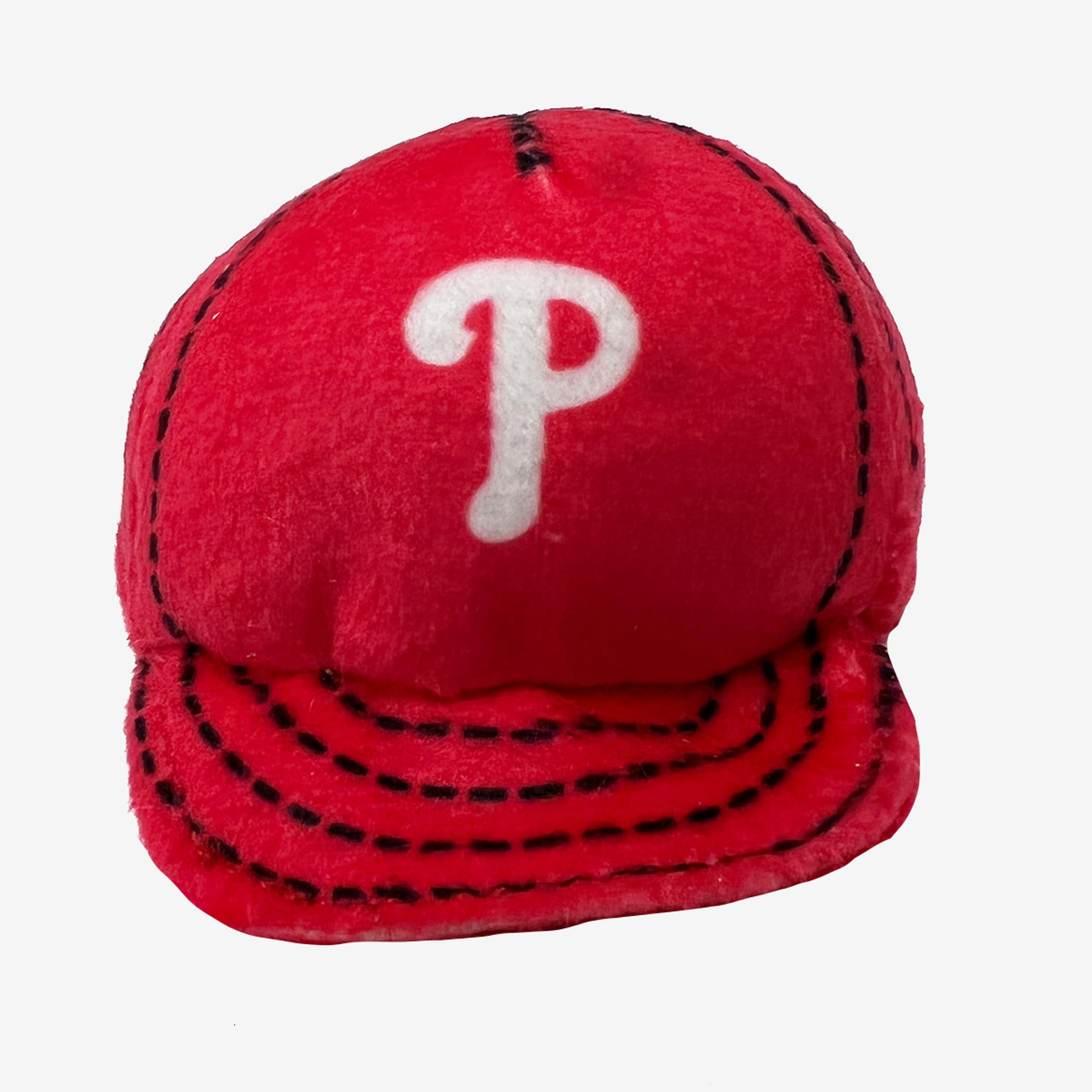 Best Plush Cat Toy - Mlb Philadelphia Phillies Complete Set Of 3 Piece Cat Toys Filled With Catnip. Incld: 1 Baseball Cap Cat To
