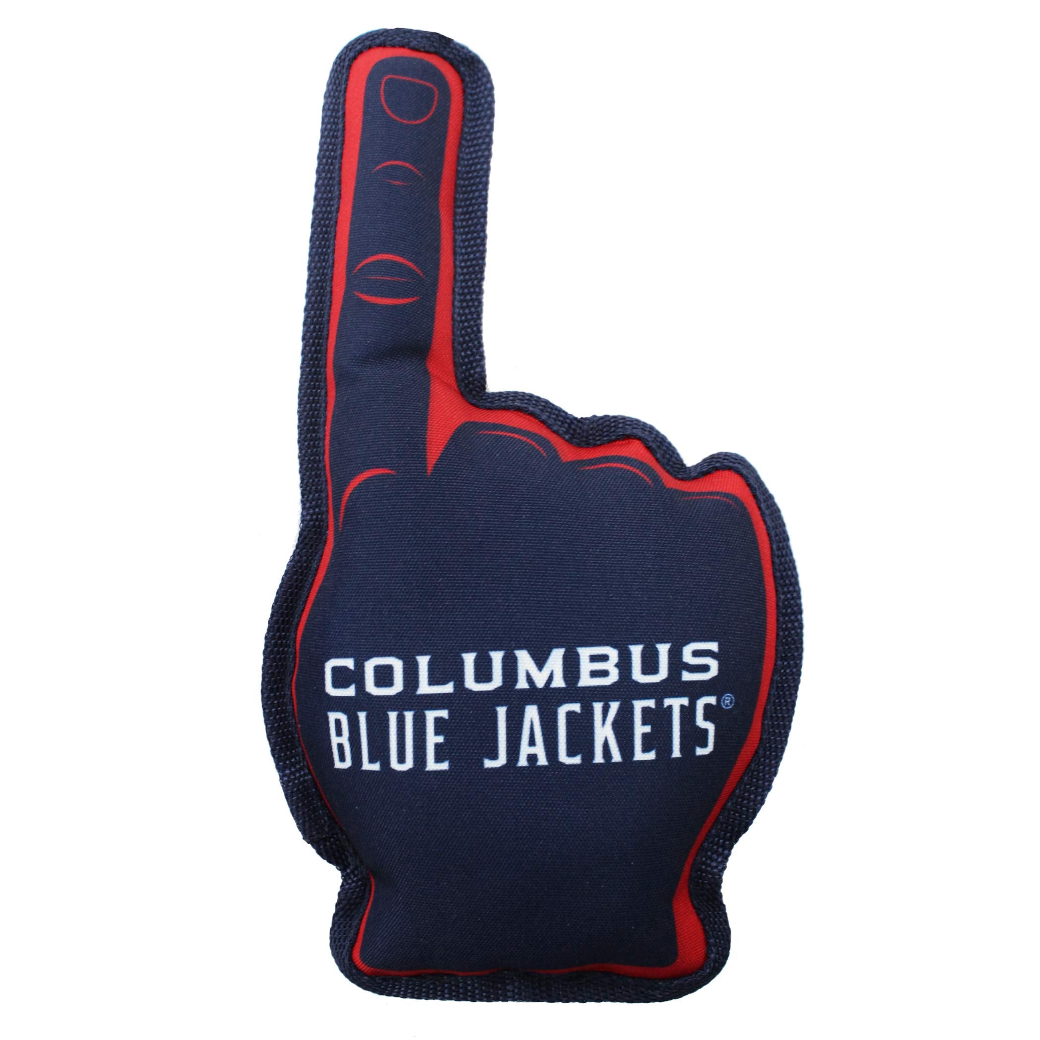 Pets First Nhl Columbus Blue Jackets Fan Toy, Team Color, One Size (Cbj-3277)