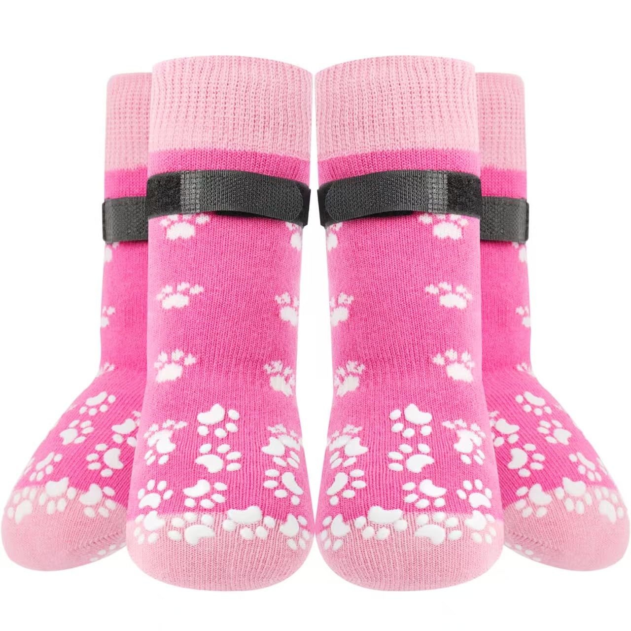Non-Slip Dog Socks Prevent Licking Paws,Socks For Senior Dogs Walk On Hardwood Floor,Dog Grippers With Strong Traction,Dog Essen