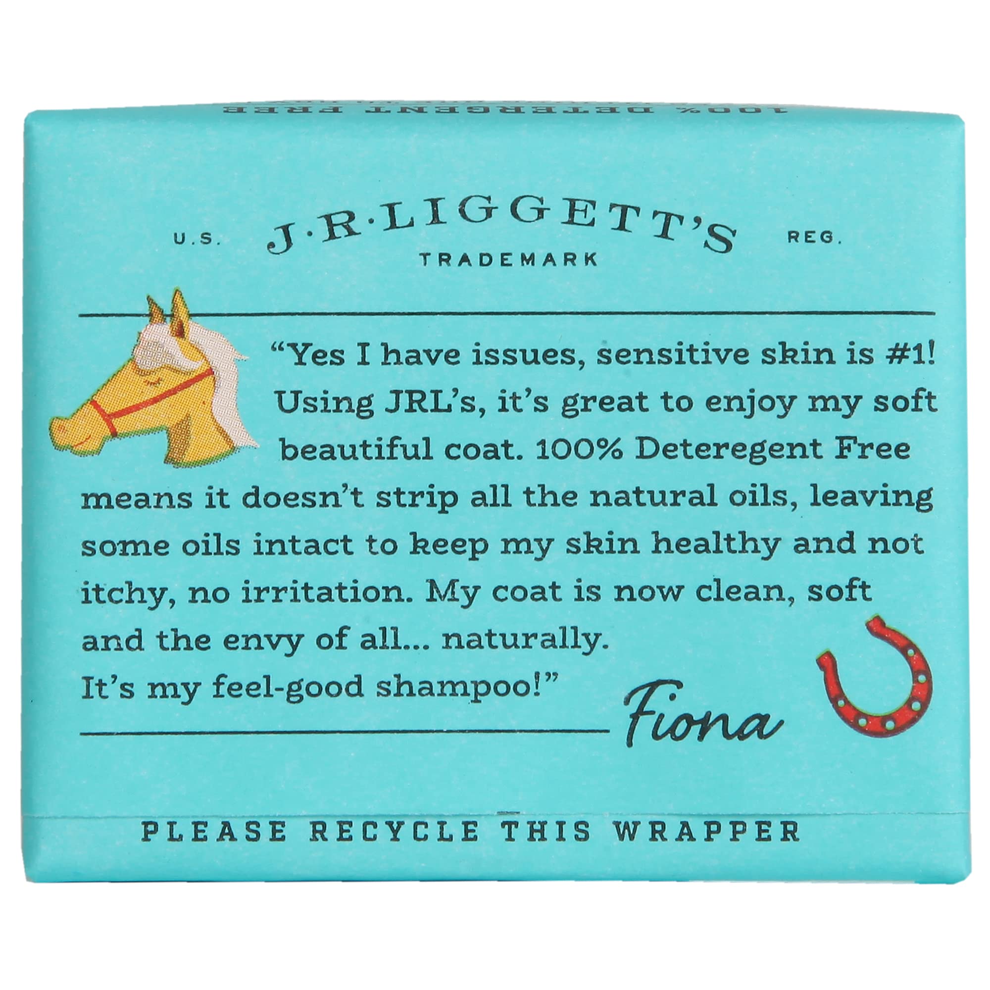 Jrliggett'S Horse Mane And Tail Shampoo Bar Great For Sensitive Skin | Relieves Dry, Itchy Skin | Hypoallergenic Formula, Biodeg