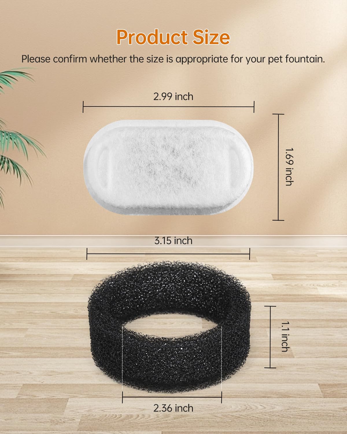 Stainless Steel Pet Water Fountain - 3.2L & 4L, Dog & Cat Drinking Fountain With 4 Carbon Filters & Sponges