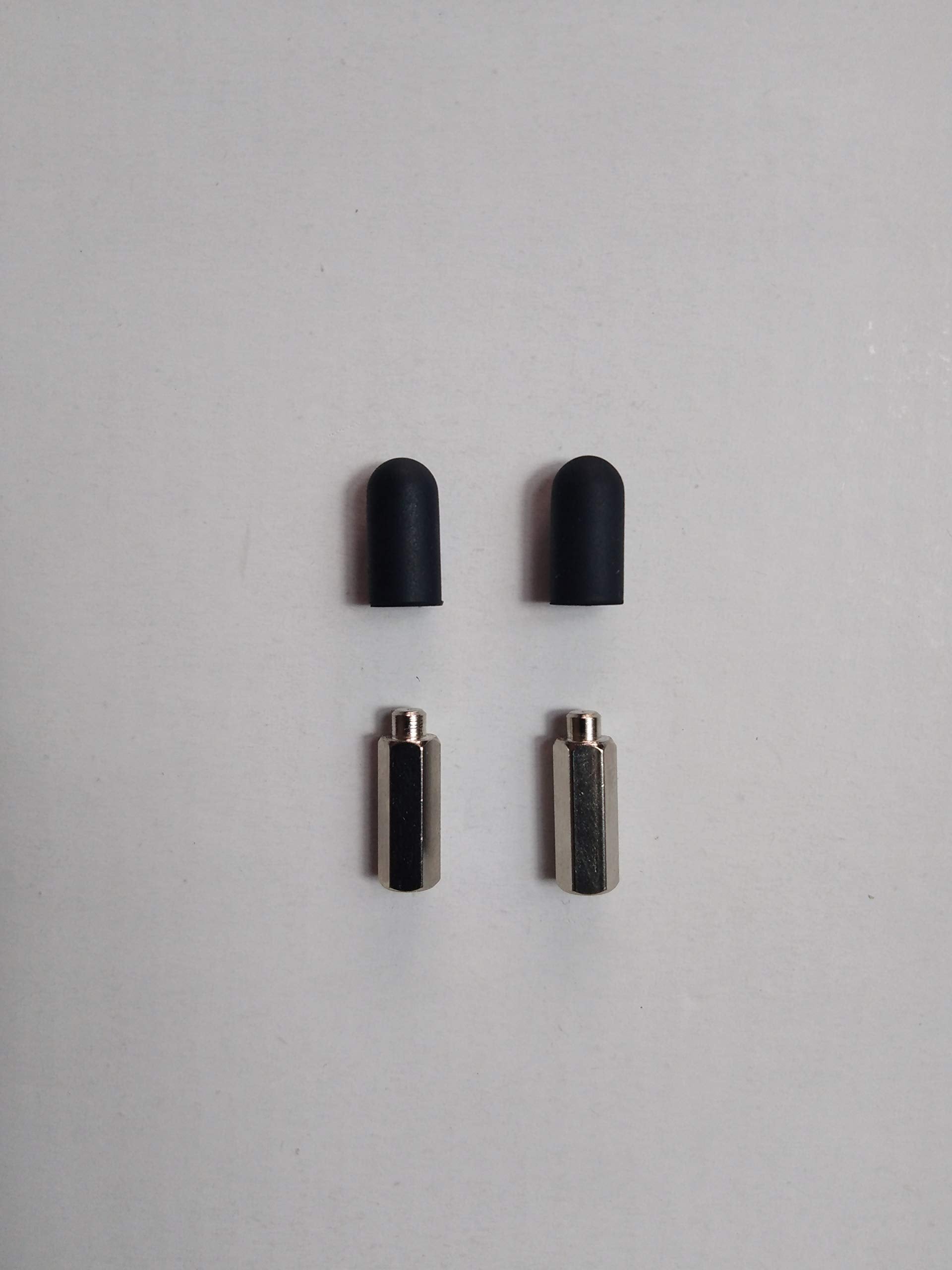 Frewik Replacement Extra Long Prong/Probe/Contact Point W/Conductive Silicone Rubber Cap Tip For Dog Training Shock Collar/E Ele