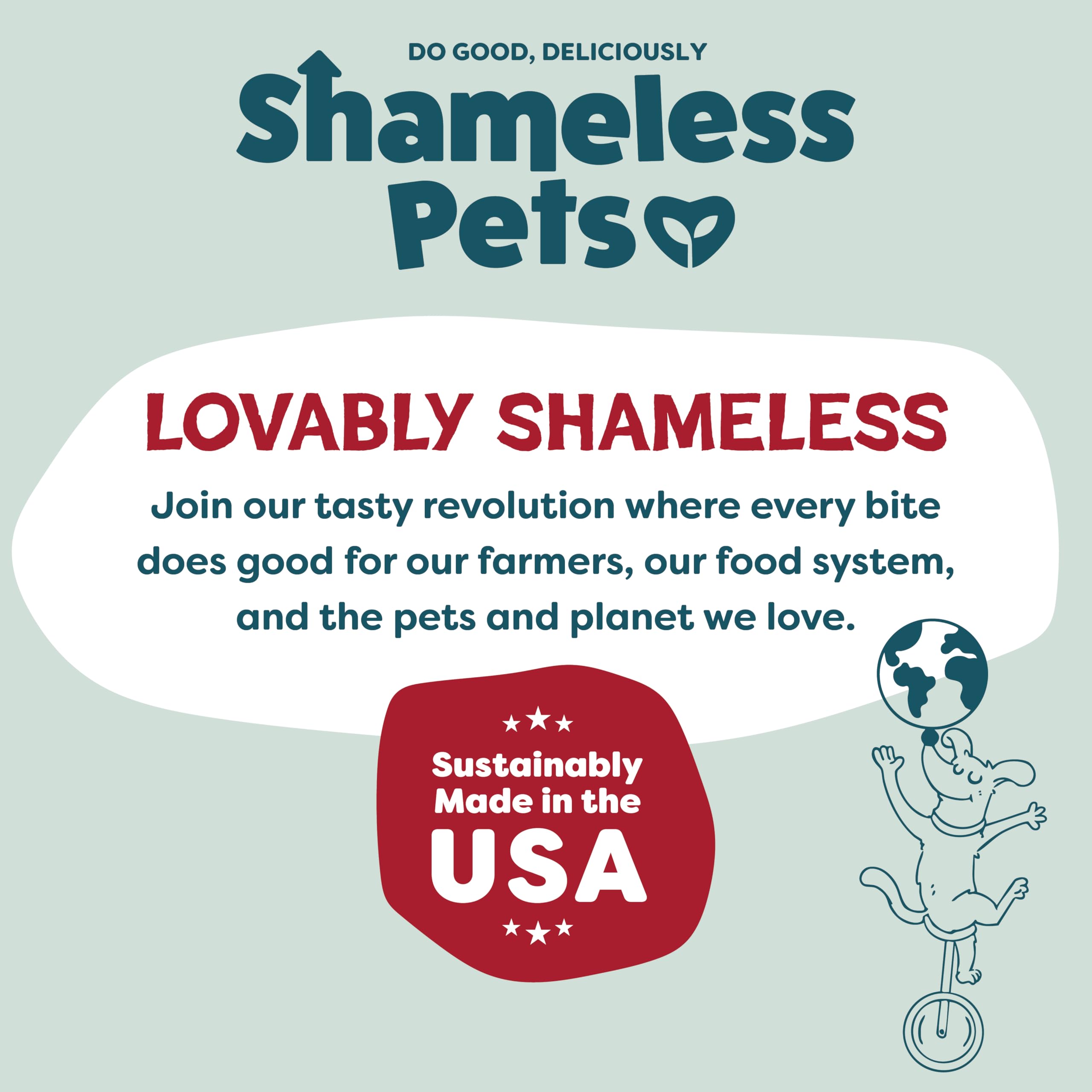 Shameless Pets Dog Training Treats, Bacon Bone Broth Bits - Natural & Healthy Puppy Dog Treats - Soft Training Treats for Dogs w