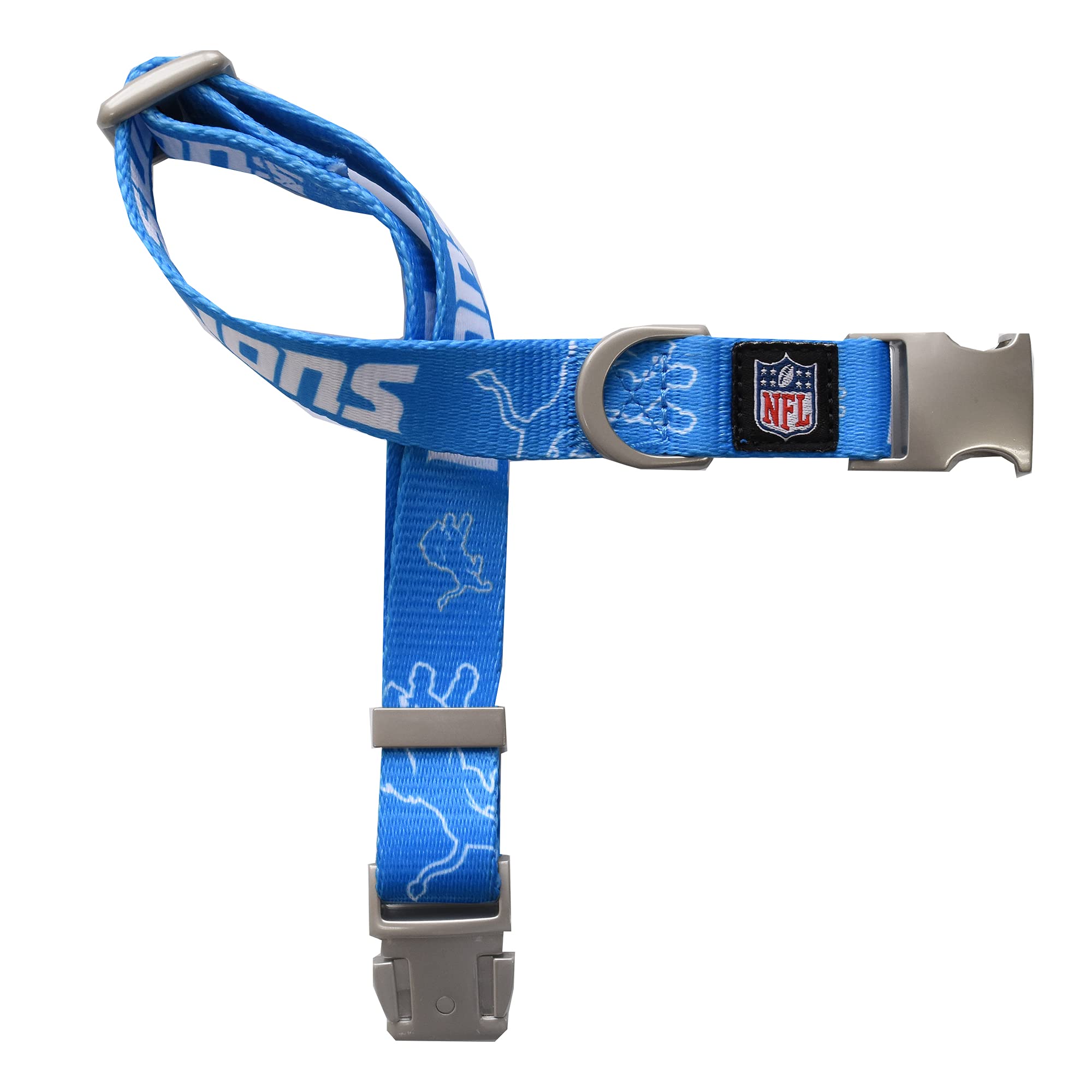 Littlearth Detroit Lions NFL Premium Pet Collar