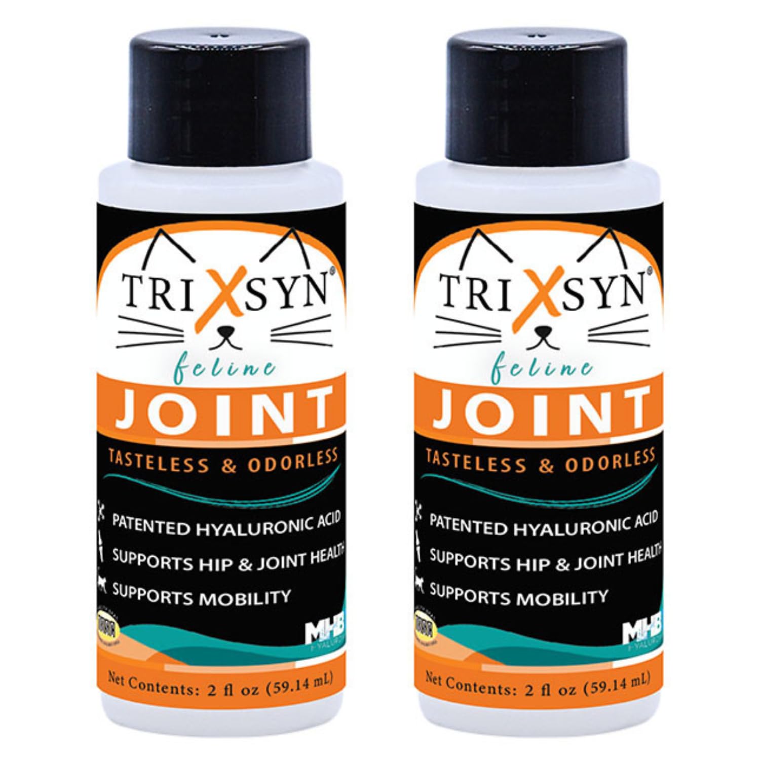 TRIXSYN Feline 2 Fl Oz - Naturally Alleviate Discomfort, Promote Healthy Joints, Support Mobility and Cartilage Function for Cat