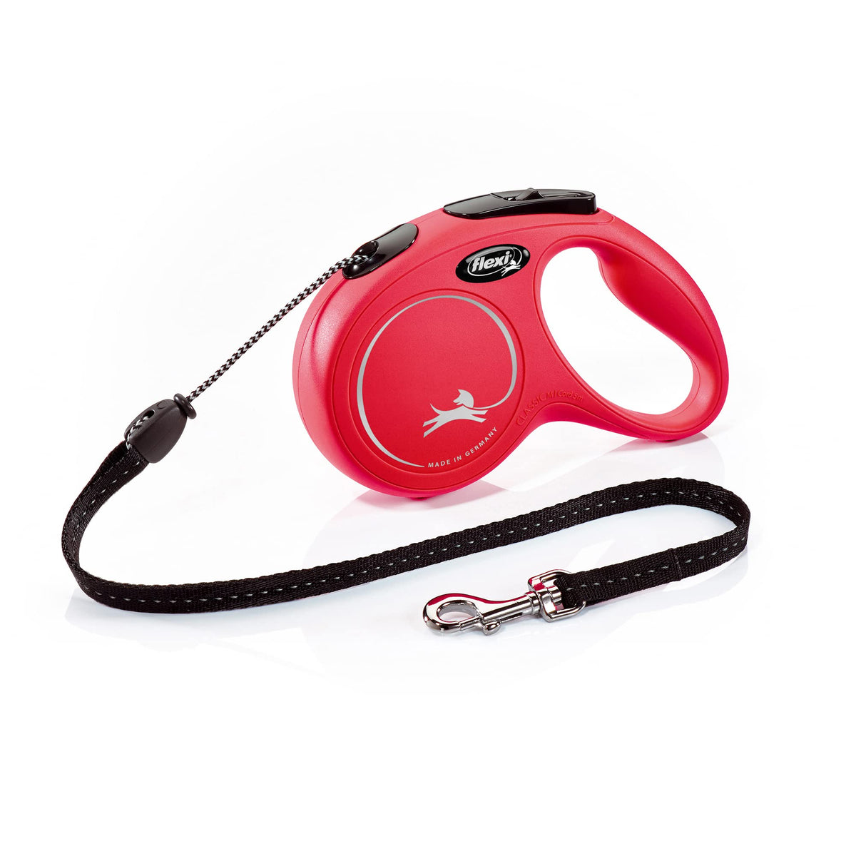Flexi Roll-Leash New Classic M Rope 5 M Blue For Dogsup To Max. 20 Kg, Multi