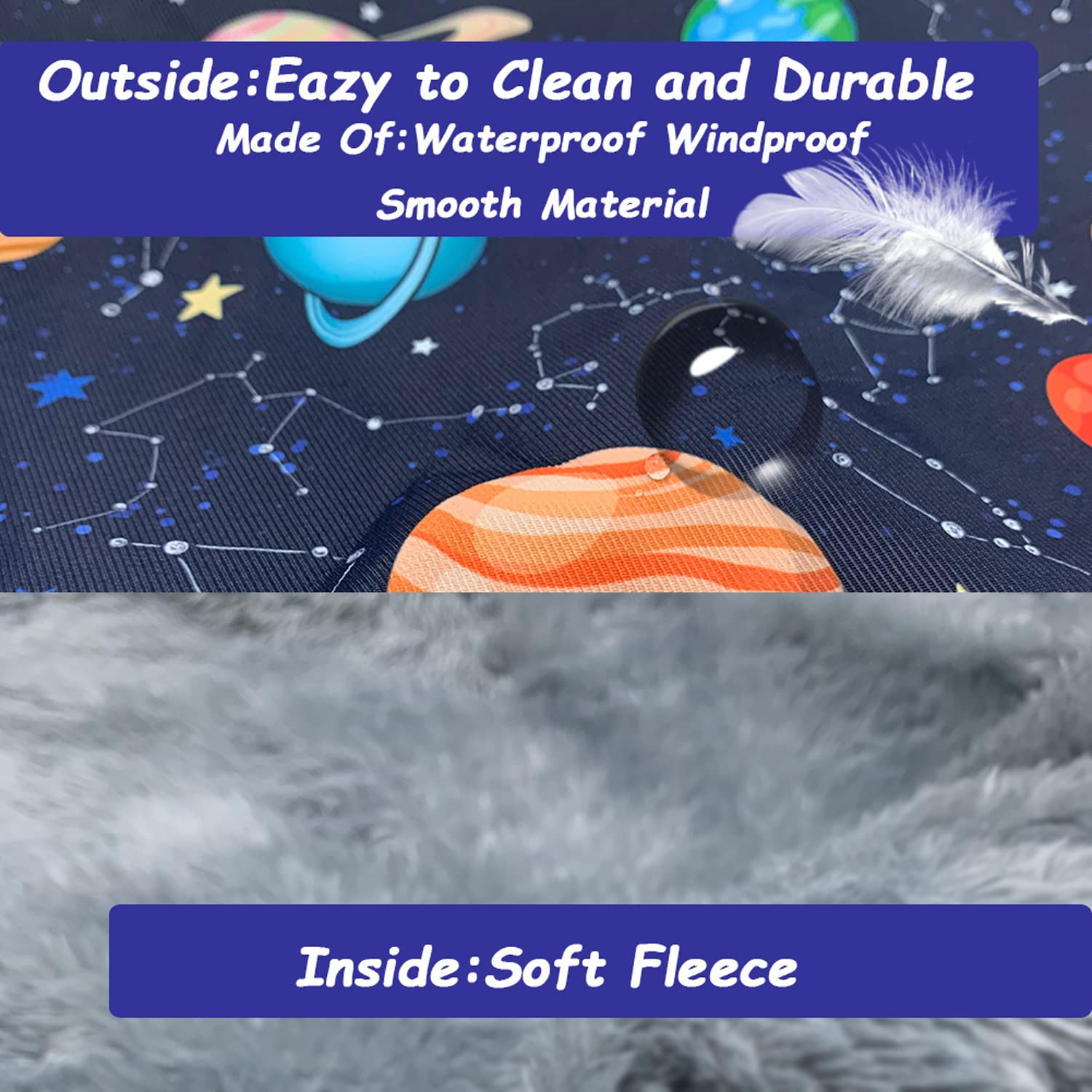 Fulue Ferret Rat Hammock Bed, Ferret Guinea Pig Nation Cage Accessories Kit Set Staff House And Hideouts Cave For Guinea Pig Ferret (Black Galaxy)