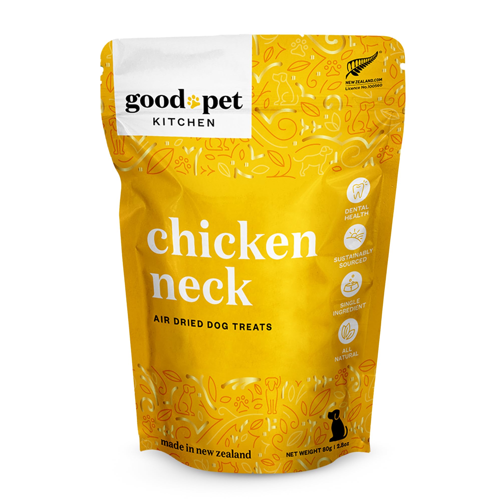 Good Pet Kitchen Pet Treats, Air-Dried, Natural, Single Ingredient Dog Treat, Free Range, Grain Free Dog Treats, Toppers, Snacks