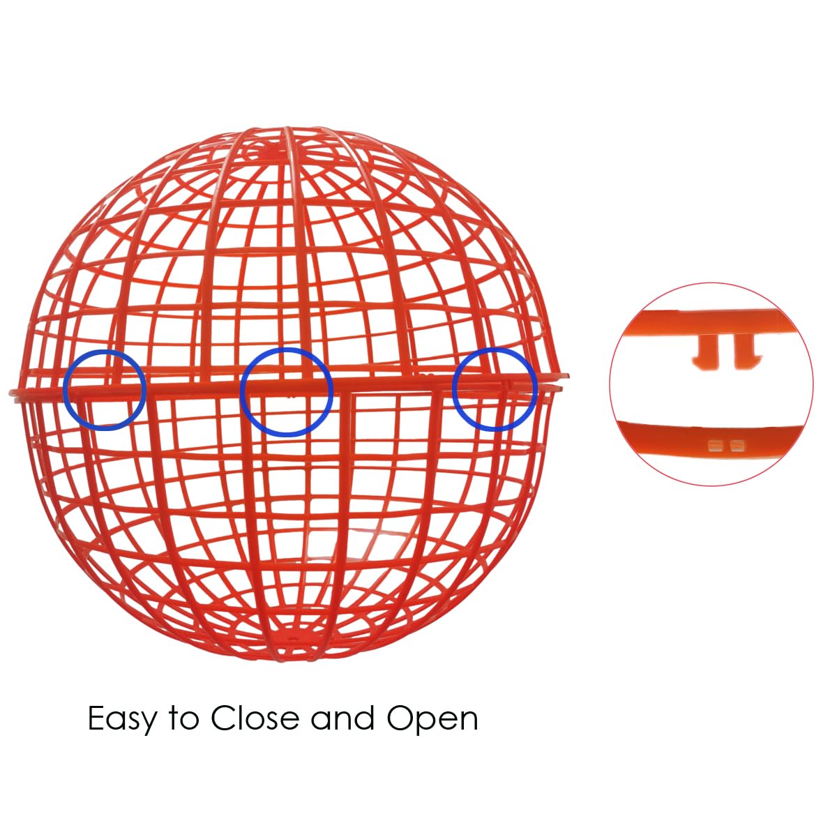 3 PCS 19.6 Movable Ball-Shaped Animals & Poultry Cages,Pet Safe Walking Net, Farm Courtyard Outdoor Accessible Rolling Rabbit Du