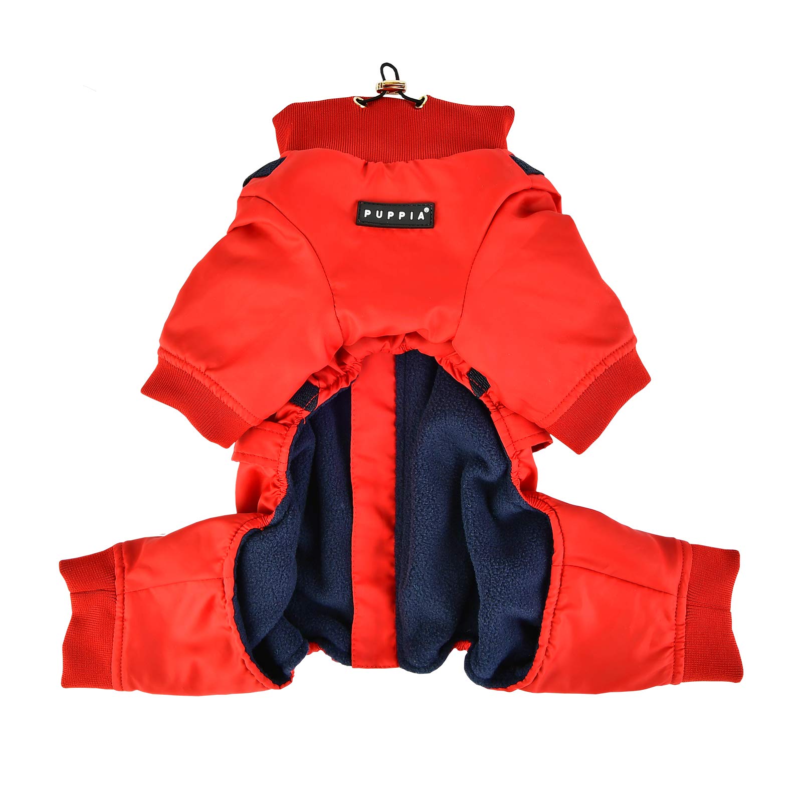 Puppia Garnet Jumpsuit - Red - Xx-Large