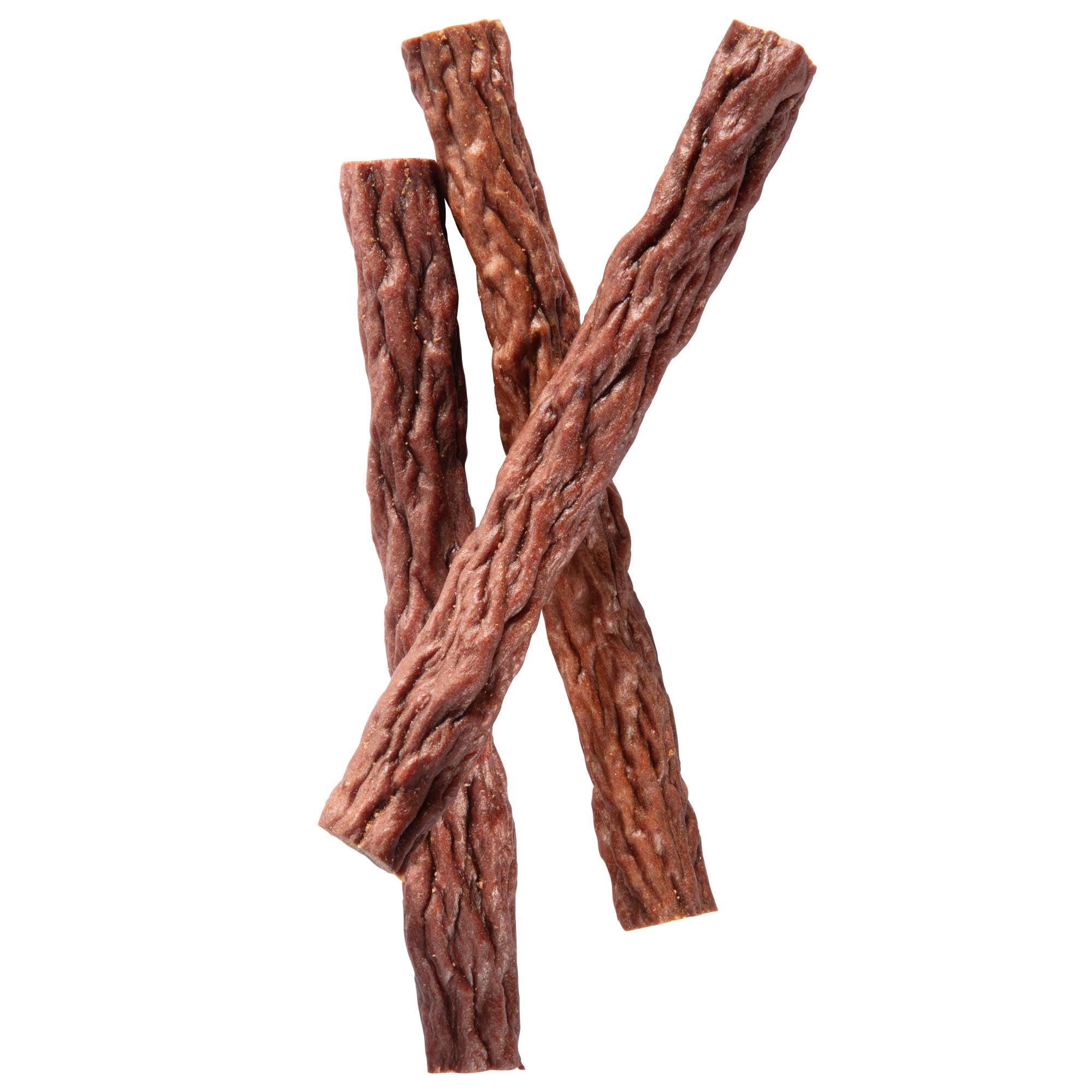 Happy Howies Woof Stix - Healthy Dog Treats, Flavorful Slow Cooked Beef Stick, Natural Ingredients, Hormone Free - Beef, 80 Cou