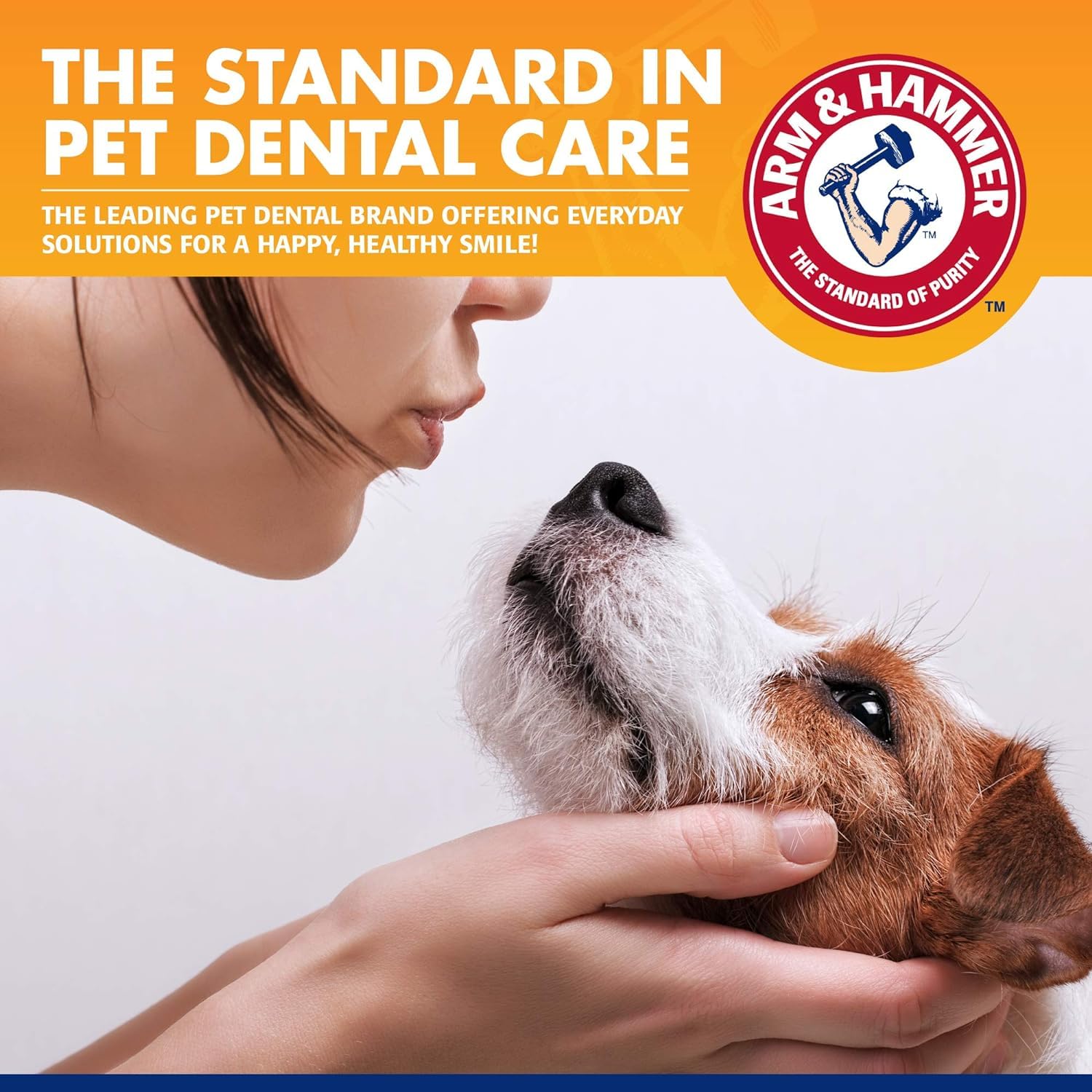 Arm & Hammer for Pets Tartar Control Kit for Dogs 3-Piece Kit Contains Toothpaste, Toothbrush & Fingerbrush Reduces Plaque & Tar