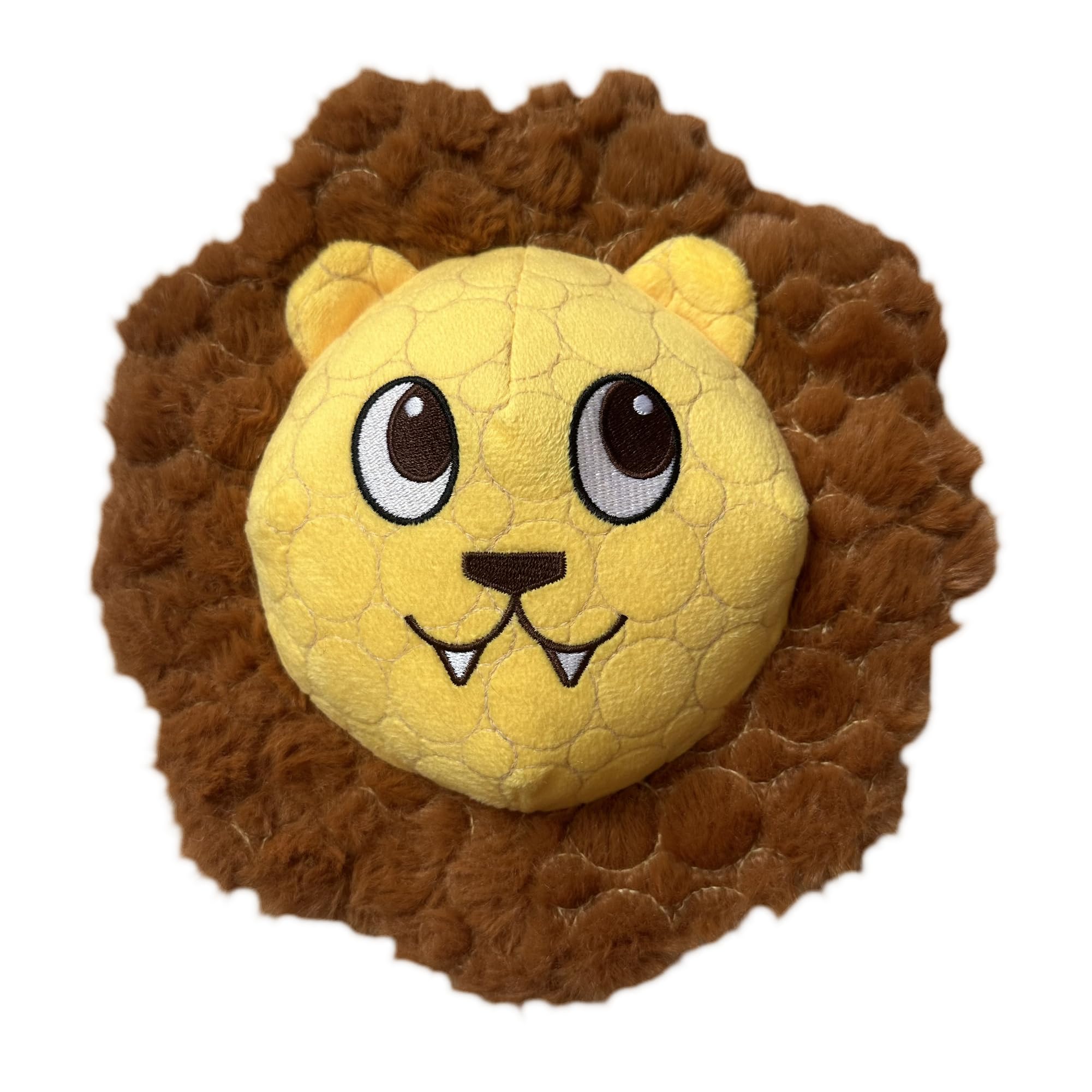 Bite Force -Durable & Strong Dog Toy Mighty Leo with Squeaker, Kevlar-Reinforced for Aggressive Chewers for Small Medium Large D