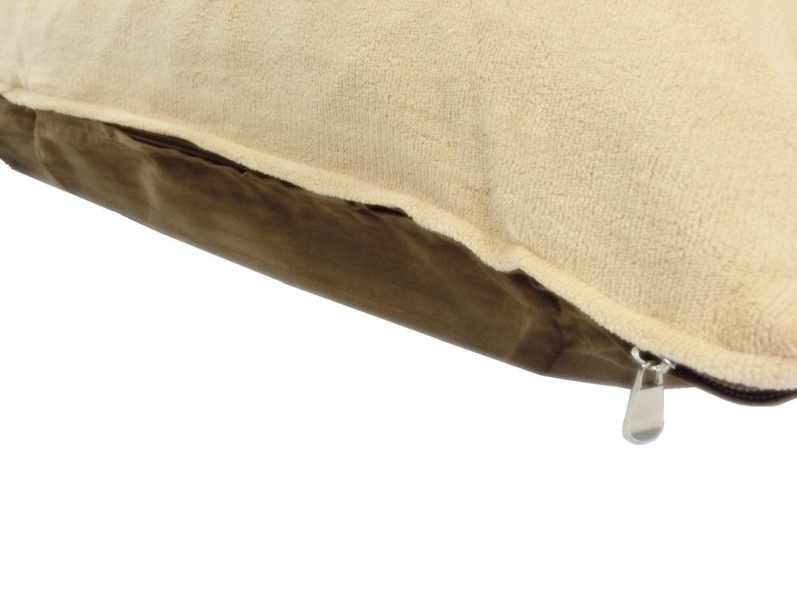 American Comfort Warehouse Removable Zippered Heavy Duty Durable Cover Case For Medium To Large Dogs - External Cover Only (Beig