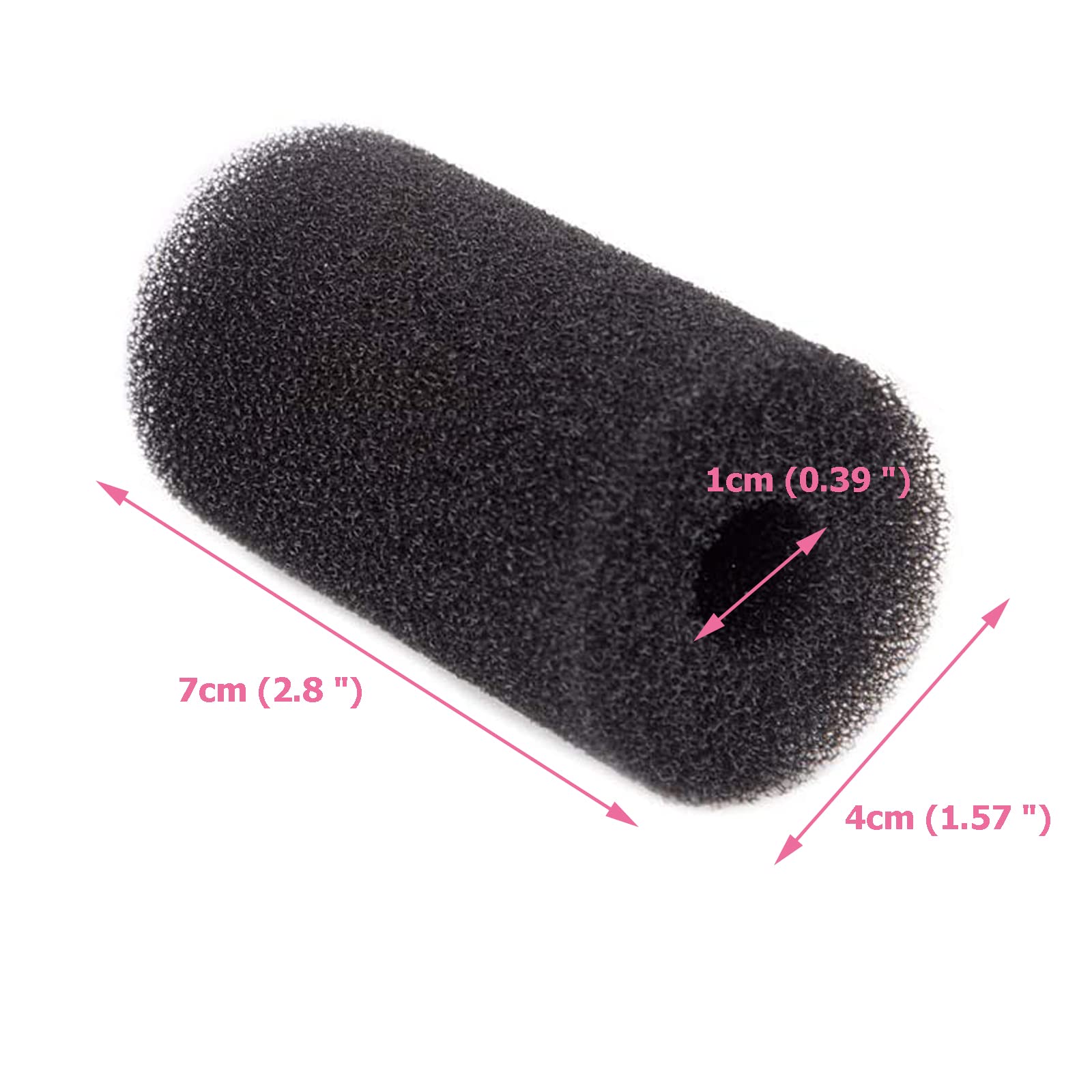 Camessy Qzbhct Pre Filter Sponge Foam Roll Accessories For Fluval Edge Aquarium Fish Tank (12 Pack)