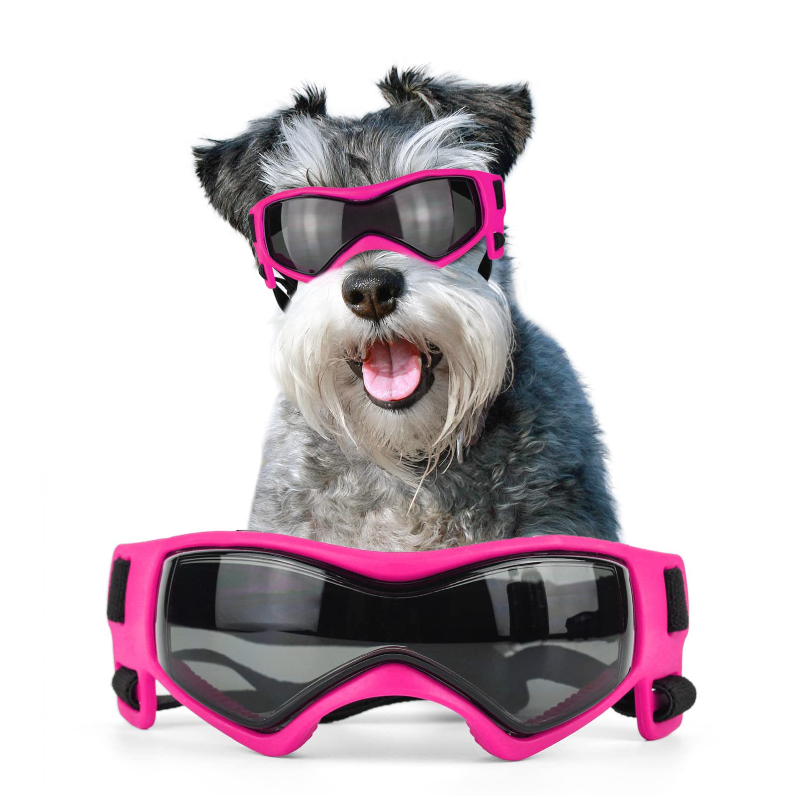 Namsan Dog Sunglasses Medium Breed, Uv Protection Doggy Goggles Small To Medium Breeds, Outdoor Riding Dog Eye Protection, Anti-