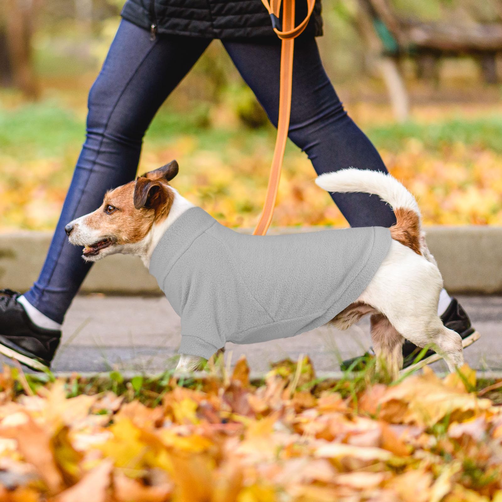 3 Pack Dog Sweaters For Small Dogs, Fleece Dog Sweater Dog Clothes Turtleneck Soft Warm Dog Sweatshirt Puppy Sweater Boy Girl Pe