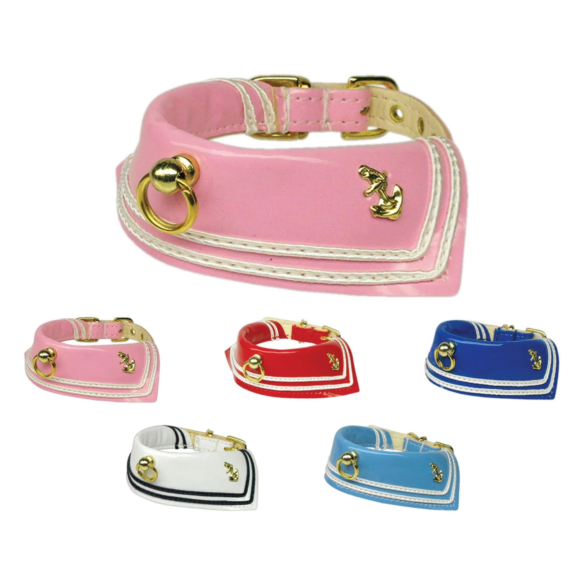 Mirage Pet Products Collar 79-08 18Rd Sailor Red 18