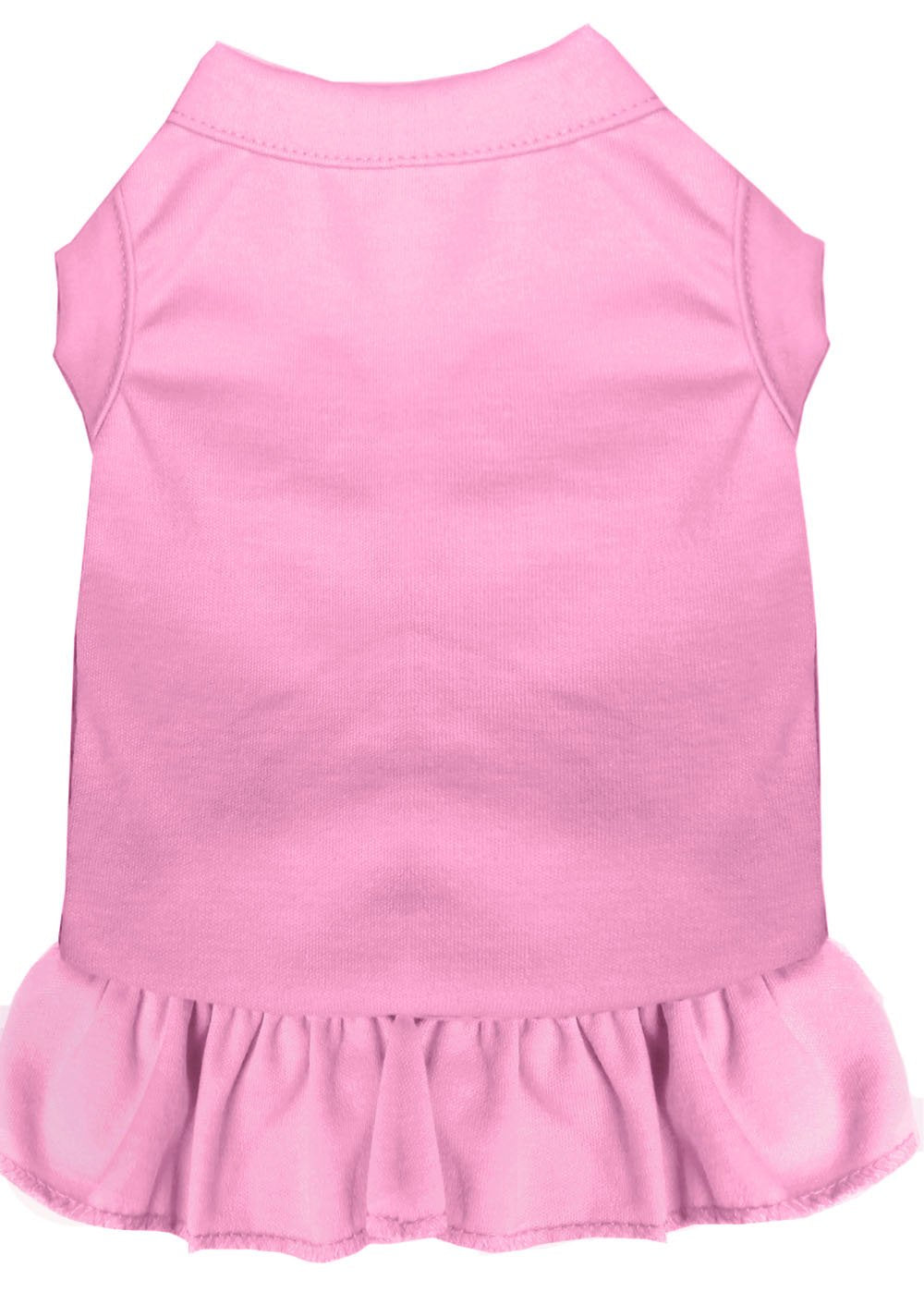 Pet Dog & Cat Dress Blank, Plain Light Pink 3Xl (25-35 Lbs.)