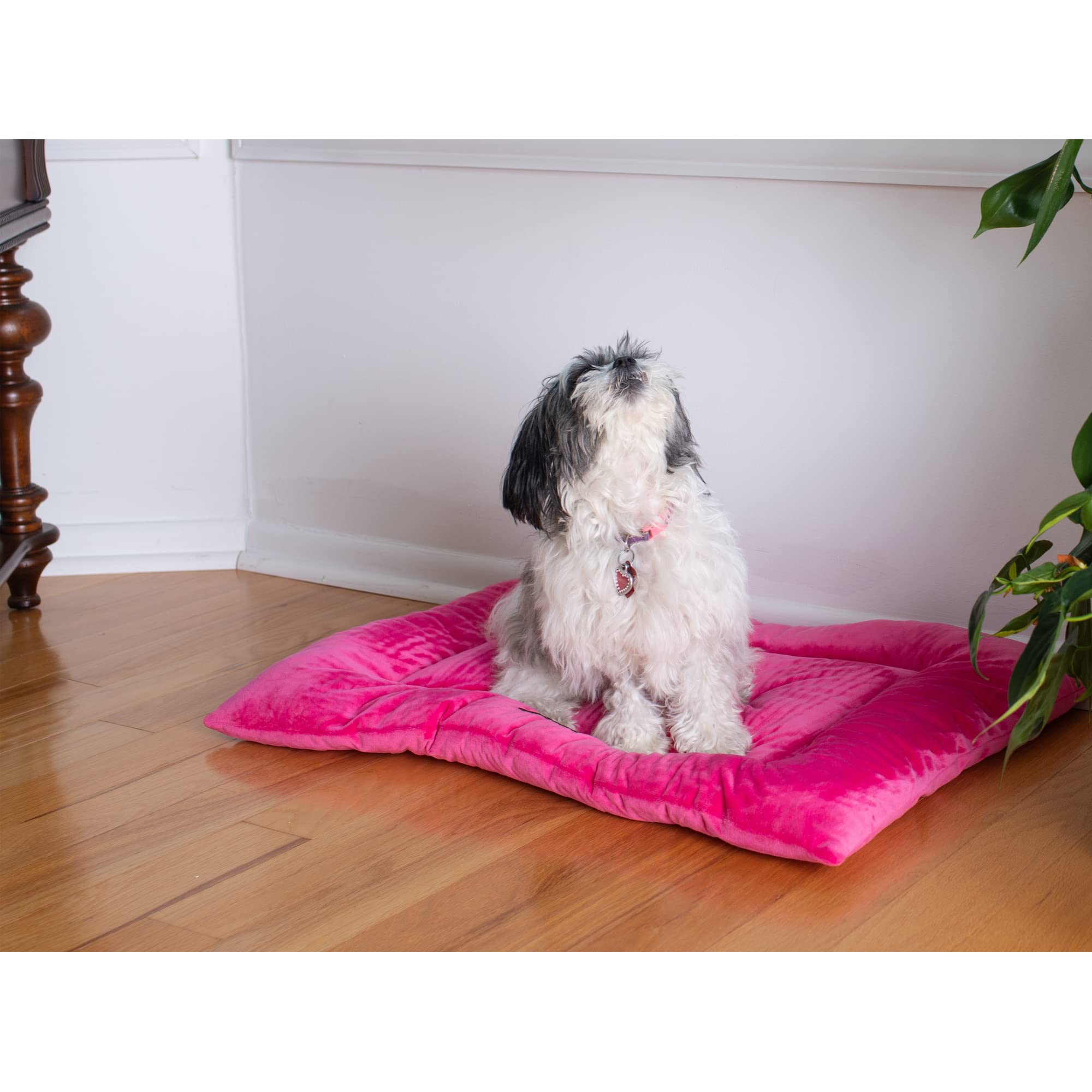 Armarkat Pet Bed Mat 27-Inch By 19-Inch By 2.5-Inch M01-Medium, Pink