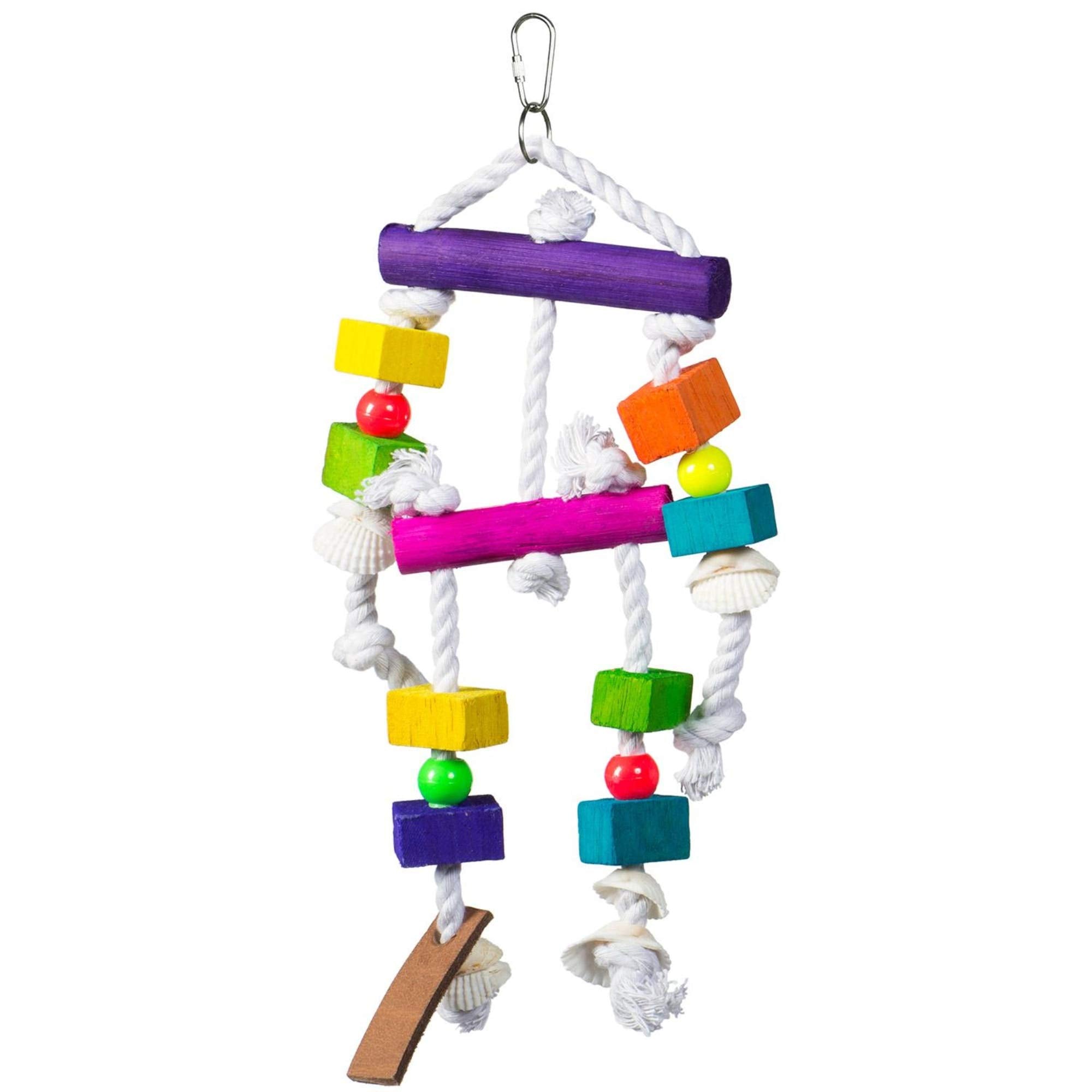 Prevue Hendryx Bodacious Bites Bird Toy Size: Small, Color: Multi Colored
