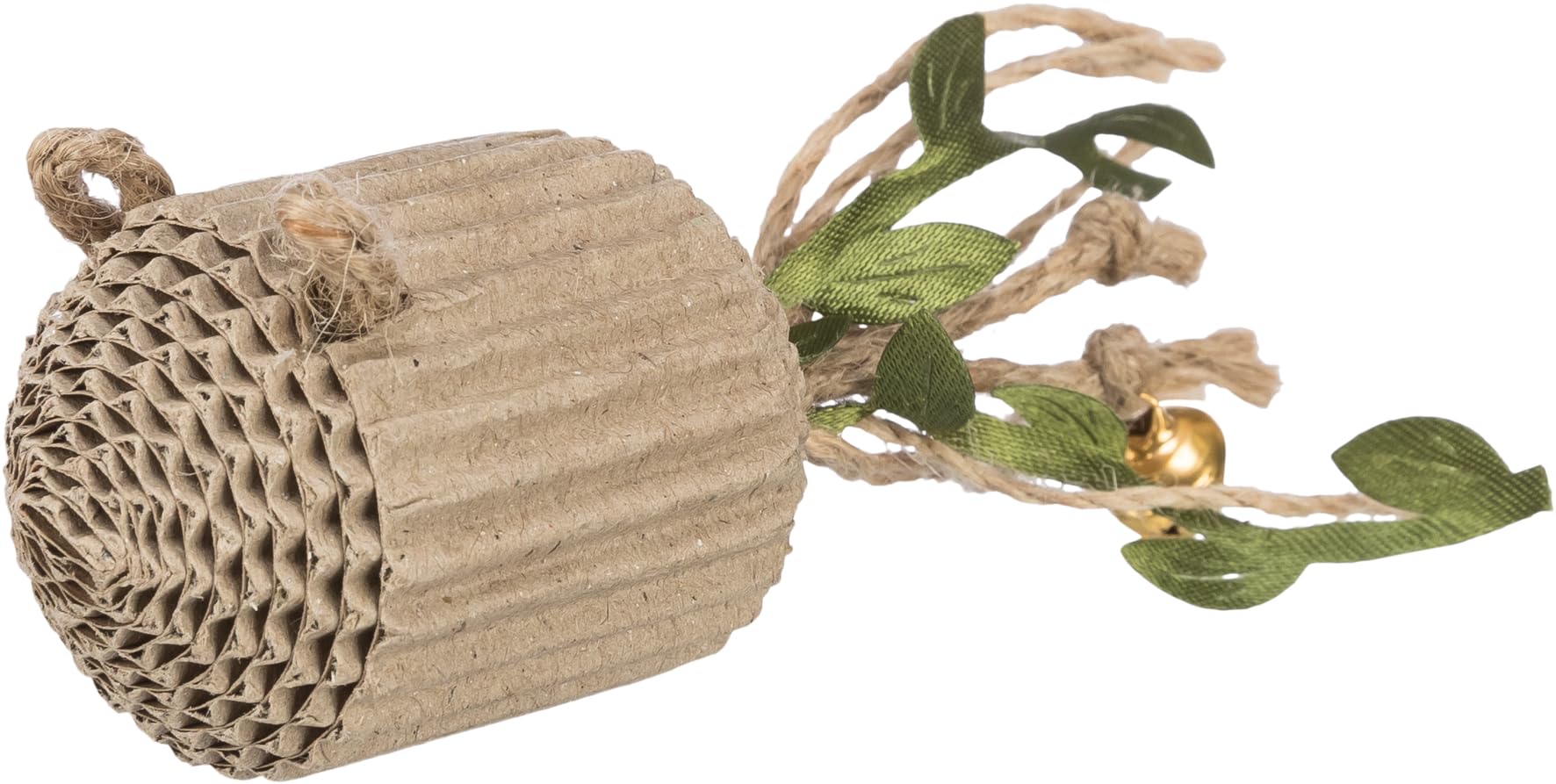 Trixie Mouse Cat Toy With Bell  EcoFriendly Cardboard & Hemp Toy For Cats | Encourages Natural Hunting Instincts, Training, An