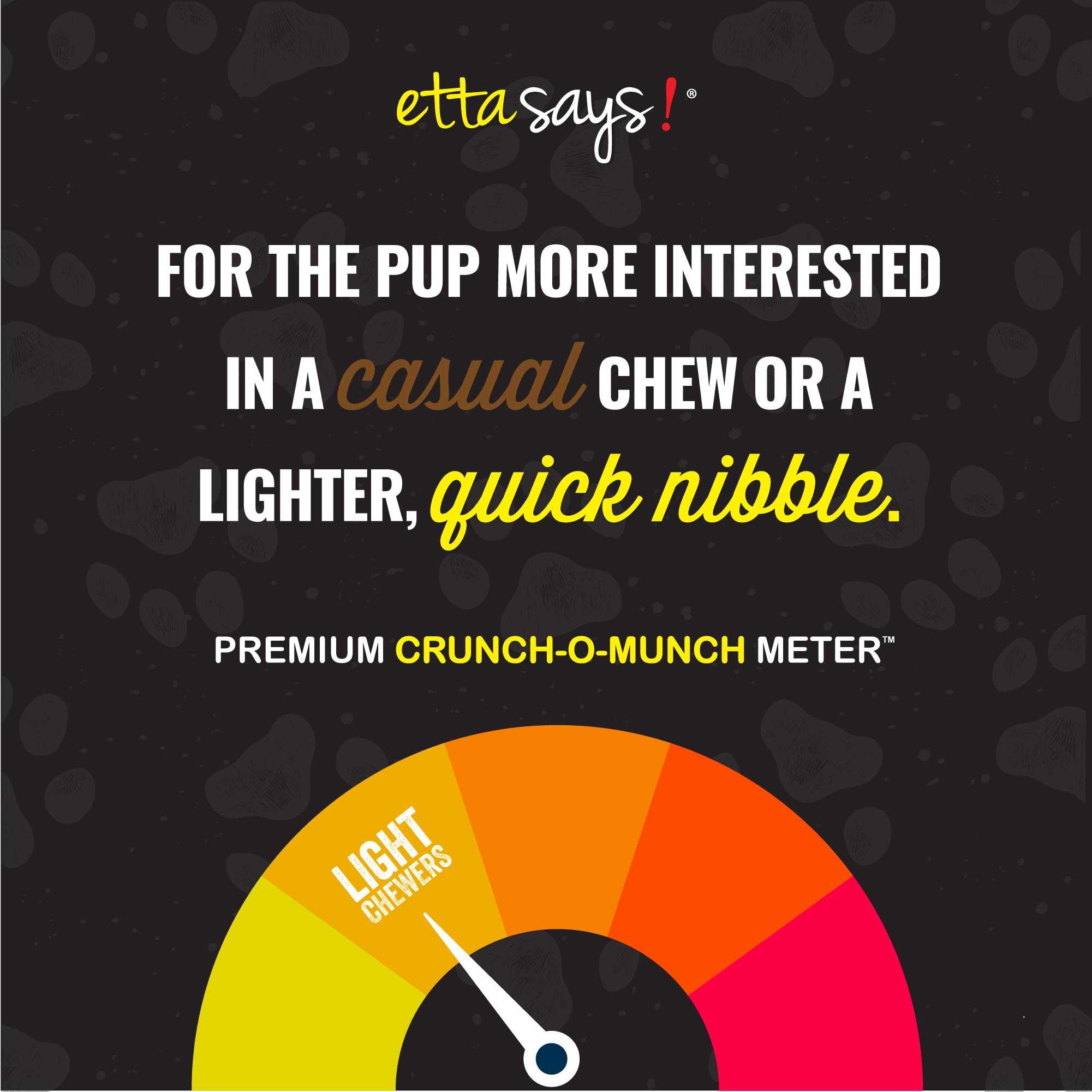 etta says! Premium Crunchy 7 Buffalo Dog Chews - Grain-Free Dog Treats, Good for Teeth, Easy to Digest - Made in The USA (20 Cou