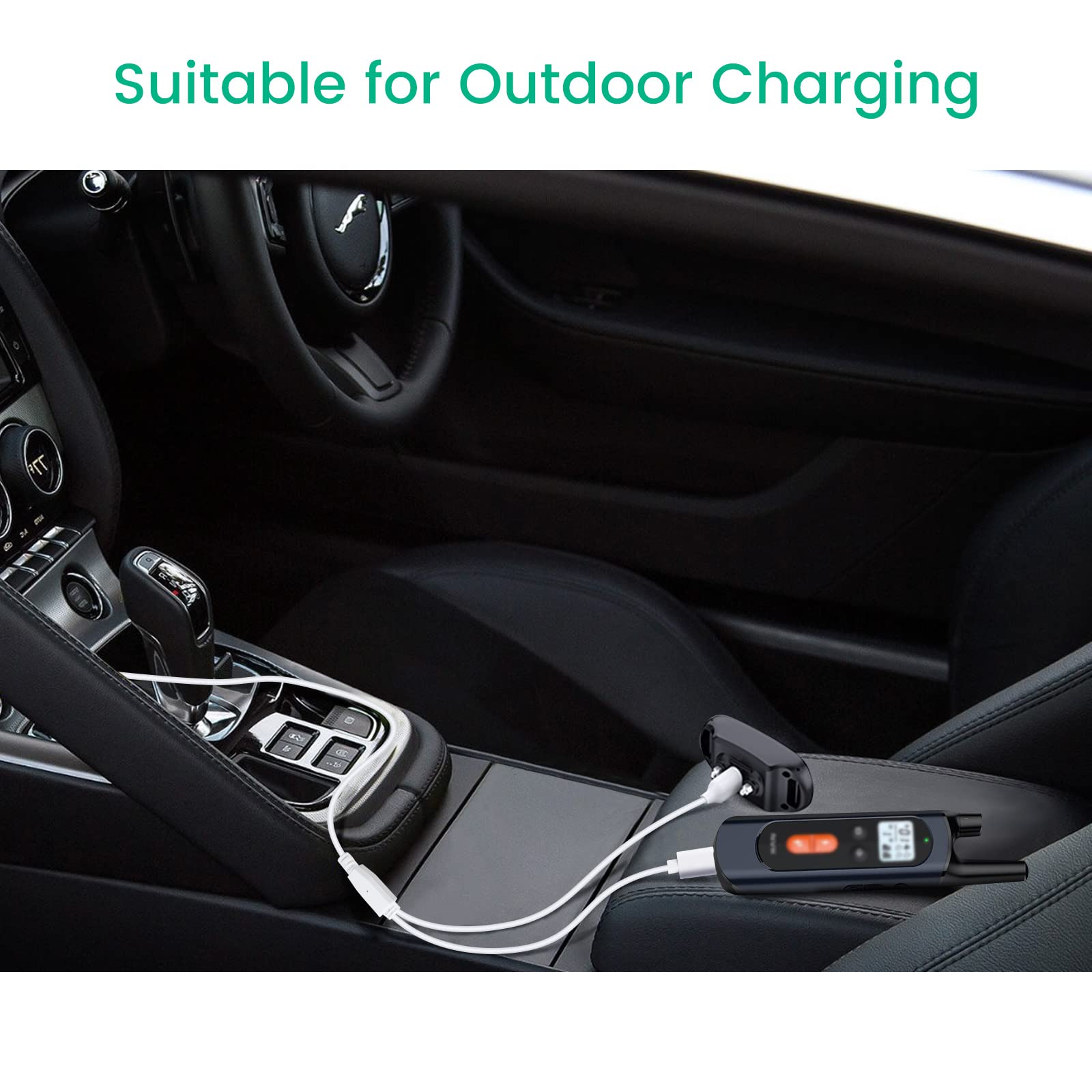 YEAOI Dog Training Collar Charger Replacement, 2-in-1 Magnetic Wire & Micro USB, 2.6 ft, White for NVK & UKE Shock Collars