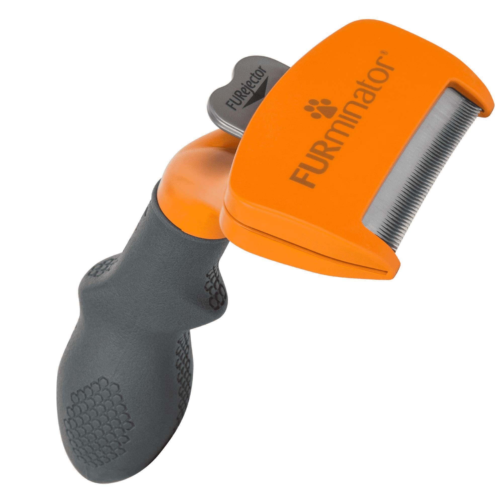 Furminator Medium Dog Undercoat Deshedding Tool, Long Hair, Reduces Loose Hair From Shedding